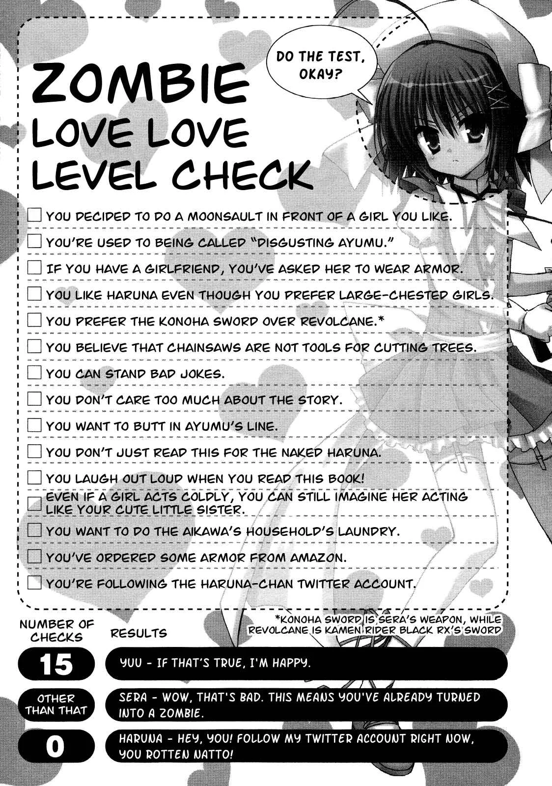 Kore wa Zombie desu ka? Chapter 5: Ayumu... I Never Eat Anything Except Japanese Food - Page 26