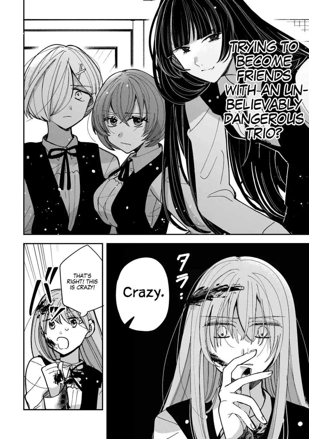 Koroshi Korosare Sankaku Kankei ni Watashi ga Ima kara Hairun desu ka? Chapter 1: Last Chance - Page 32