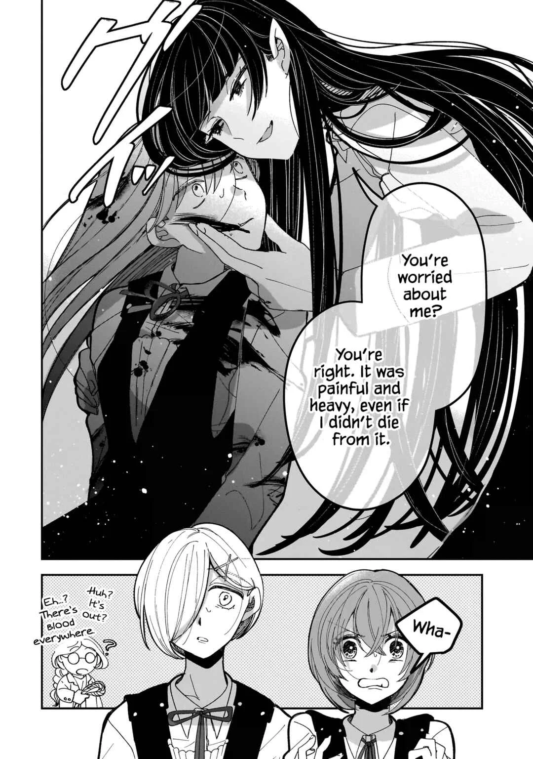 Koroshi Korosare Sankaku Kankei ni Watashi ga Ima kara Hairun desu ka? Chapter 1: Last Chance - Page 36