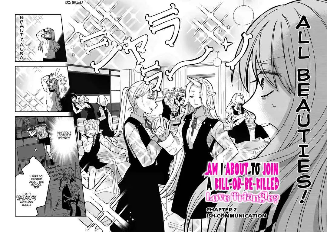 Koroshi Korosare Sankaku Kankei ni Watashi ga Ima kara Hairun desu ka? Chapter 2: Ish-Communication - Page 2