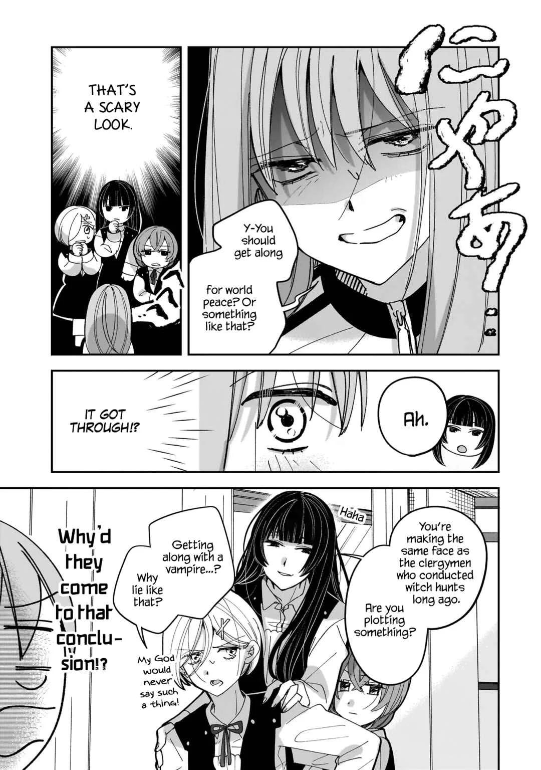 Koroshi Korosare Sankaku Kankei ni Watashi ga Ima kara Hairun desu ka? Chapter 2: Ish-Communication - Page 14