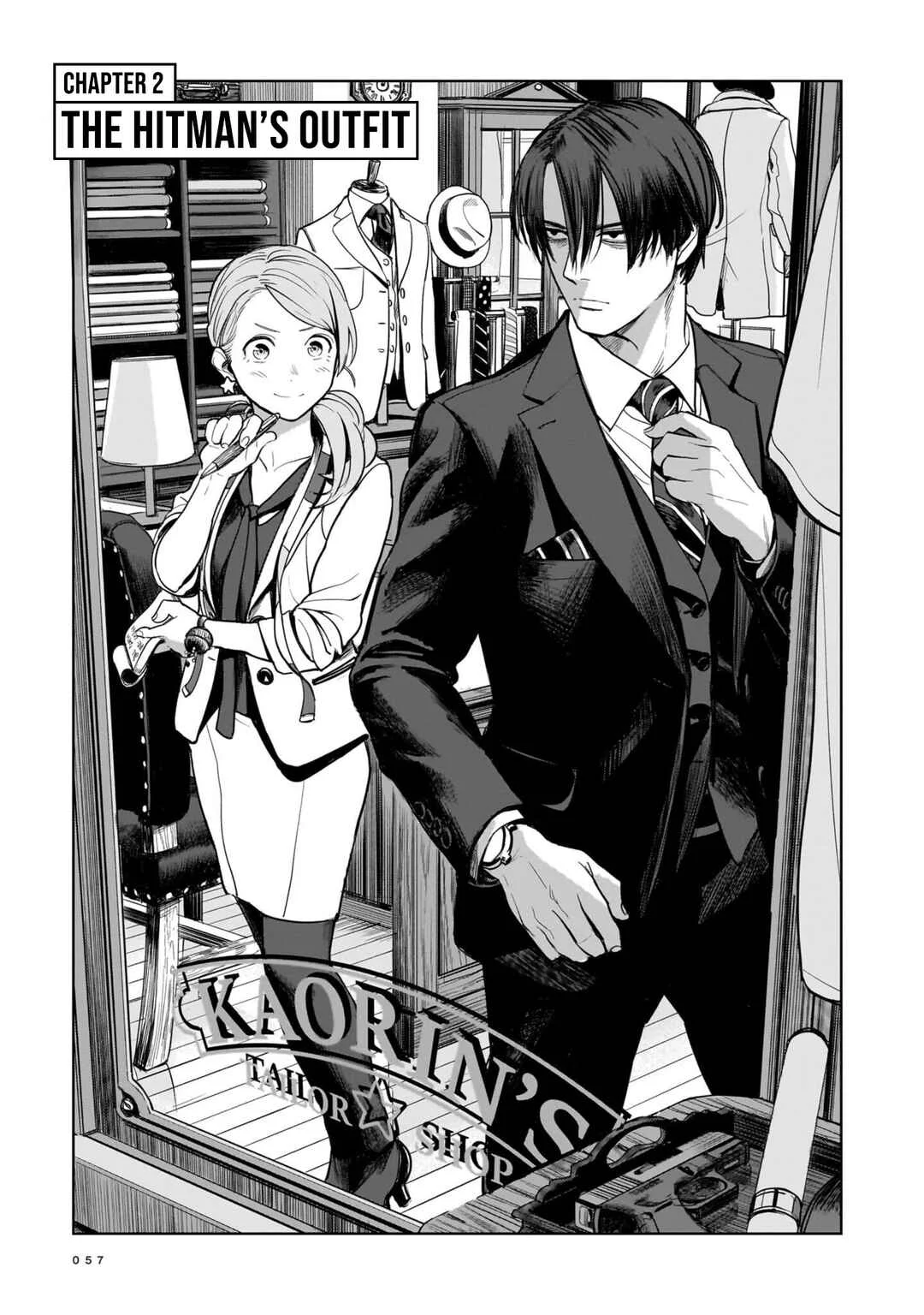 Koroshiya no Oshi Chapter 2: The Hitman's Outfit - Page 1