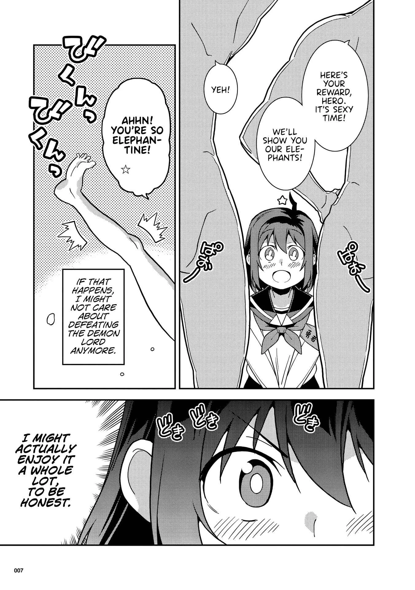 Kotonaru Sekai no Shoujotachi Chapter 1: Hero-chan Can't Admit it! - Page 8