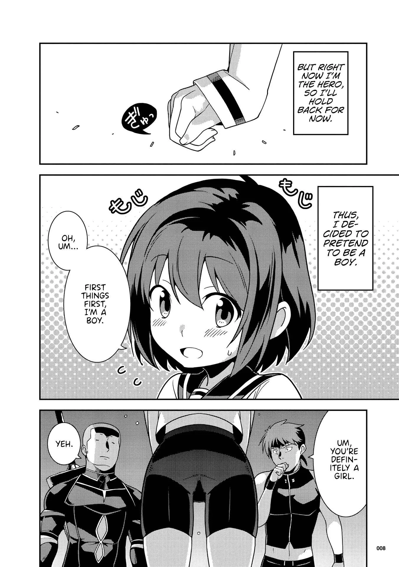 Kotonaru Sekai no Shoujotachi Chapter 1: Hero-chan Can't Admit it! - Page 9