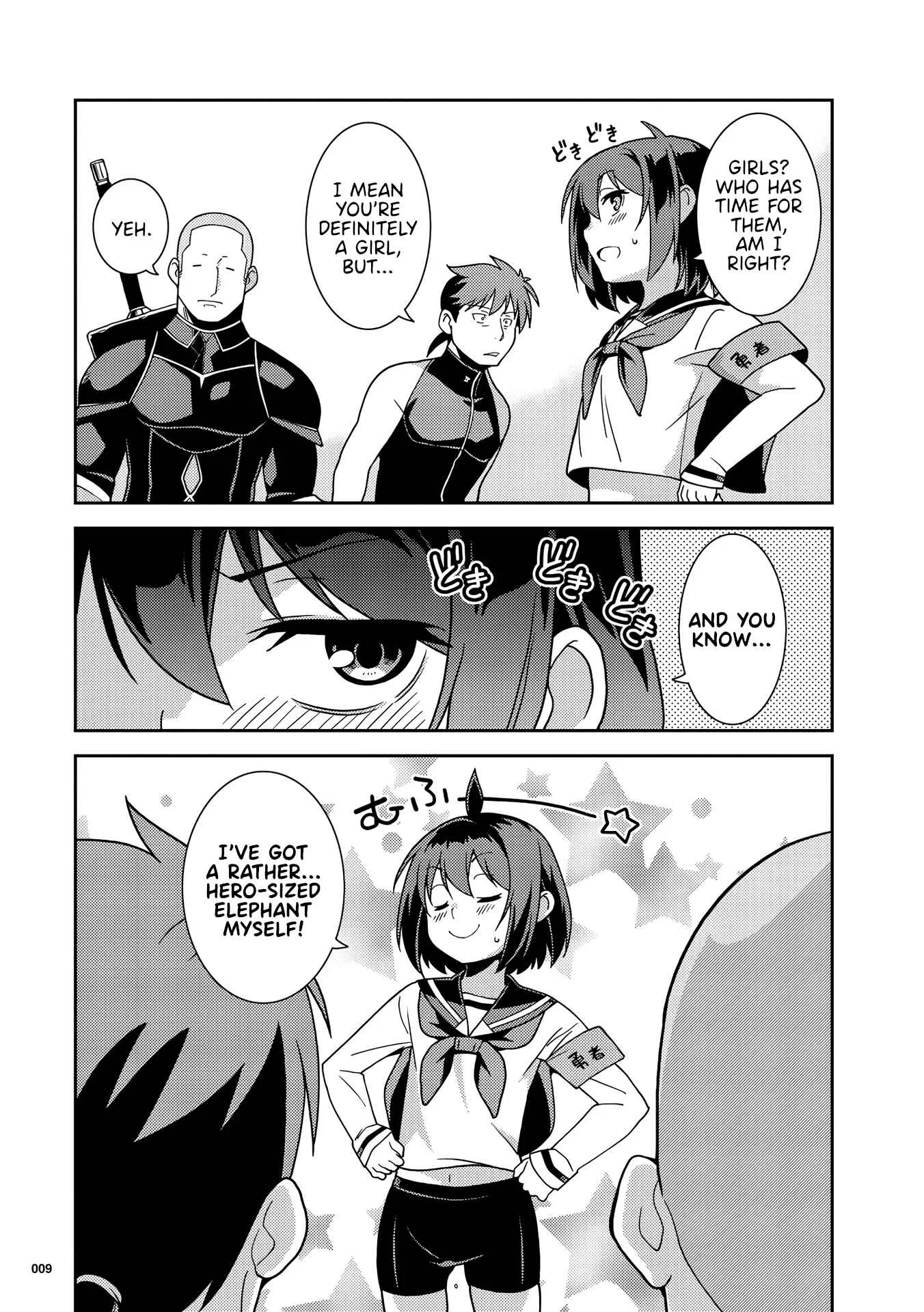 Kotonaru Sekai no Shoujotachi Chapter 1: Hero-chan Can't Admit it! - Page 10