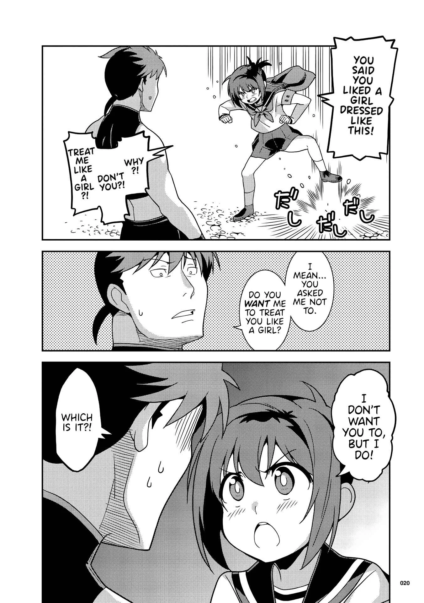 Kotonaru Sekai no Shoujotachi Chapter 1: Hero-chan Can't Admit it! - Page 21