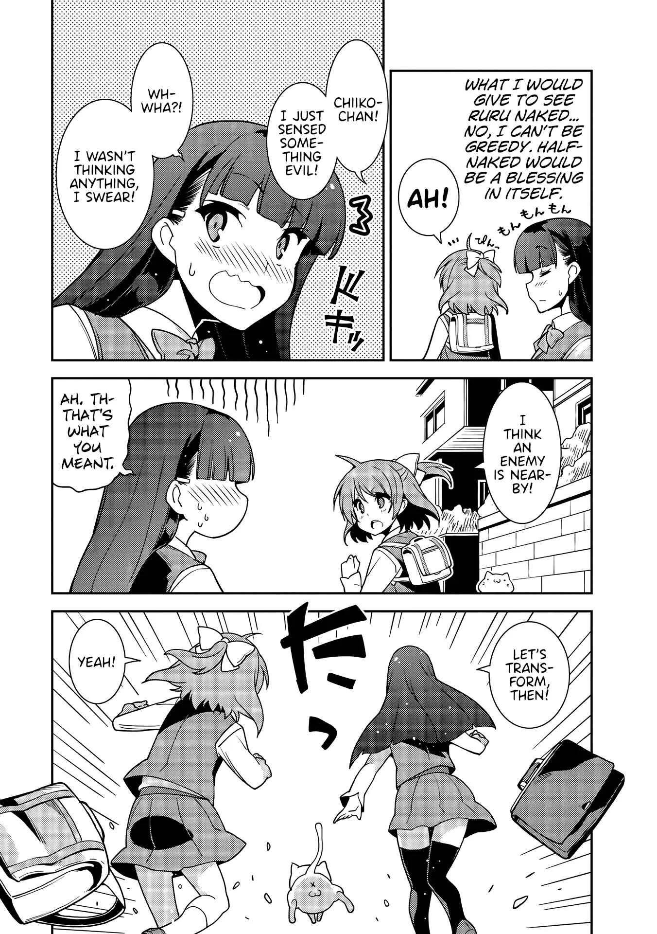 Kotonaru Sekai no Shoujotachi Chapter 2: The Magical Girl was Halfway Through an Isekai Teleportation - Page 7