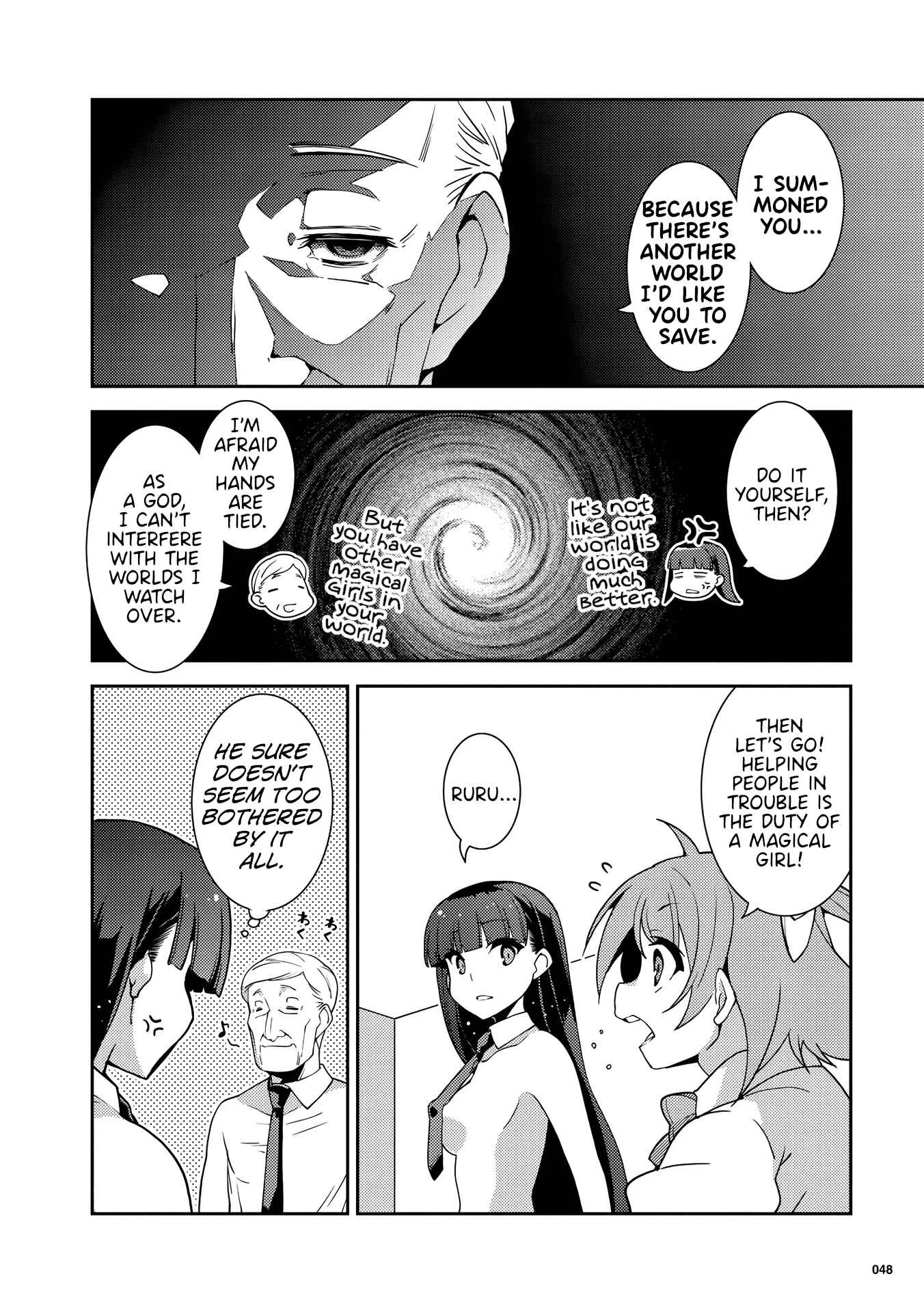 Kotonaru Sekai no Shoujotachi Chapter 2: The Magical Girl was Halfway Through an Isekai Teleportation - Page 18
