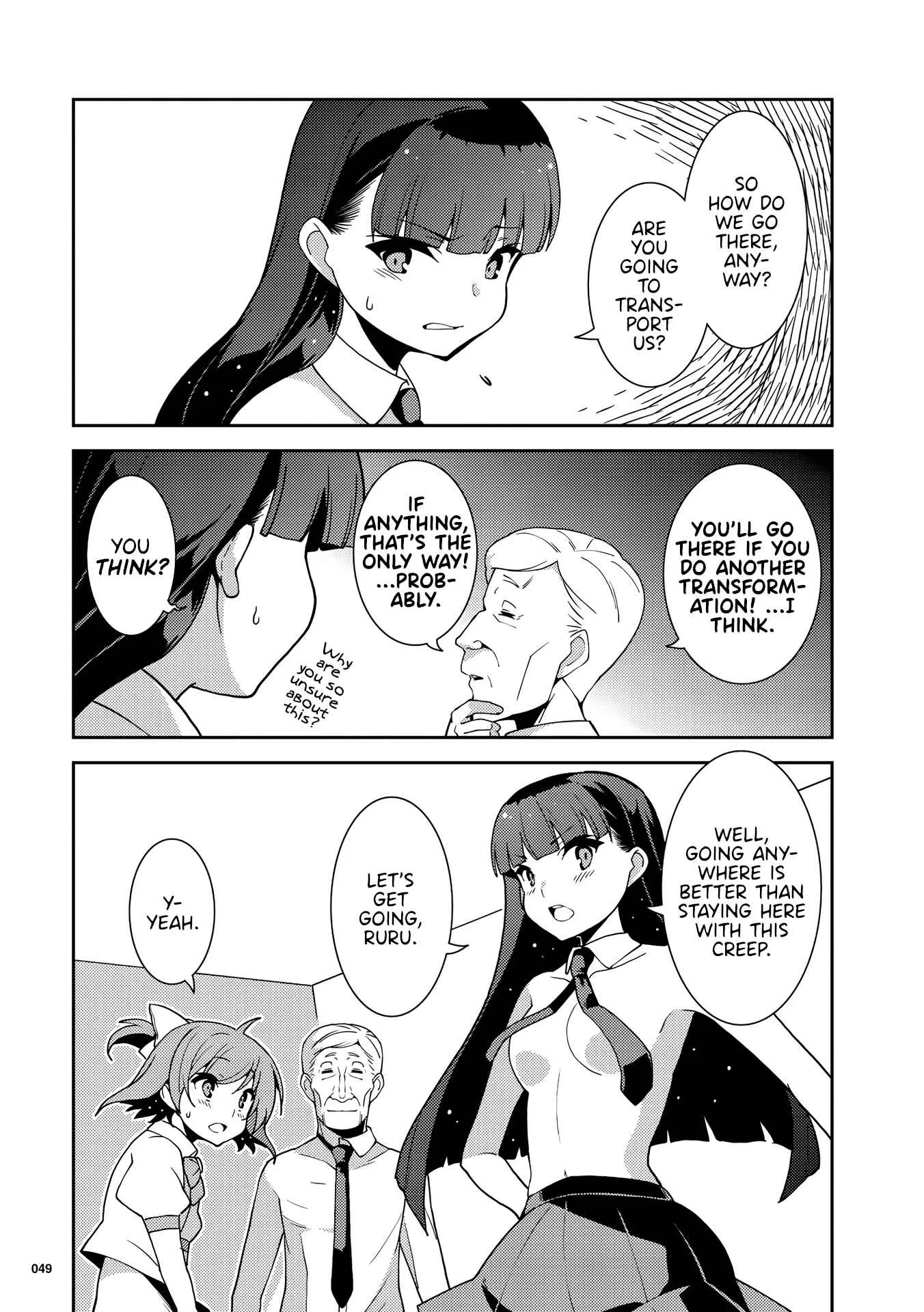 Kotonaru Sekai no Shoujotachi Chapter 2: The Magical Girl was Halfway Through an Isekai Teleportation - Page 19