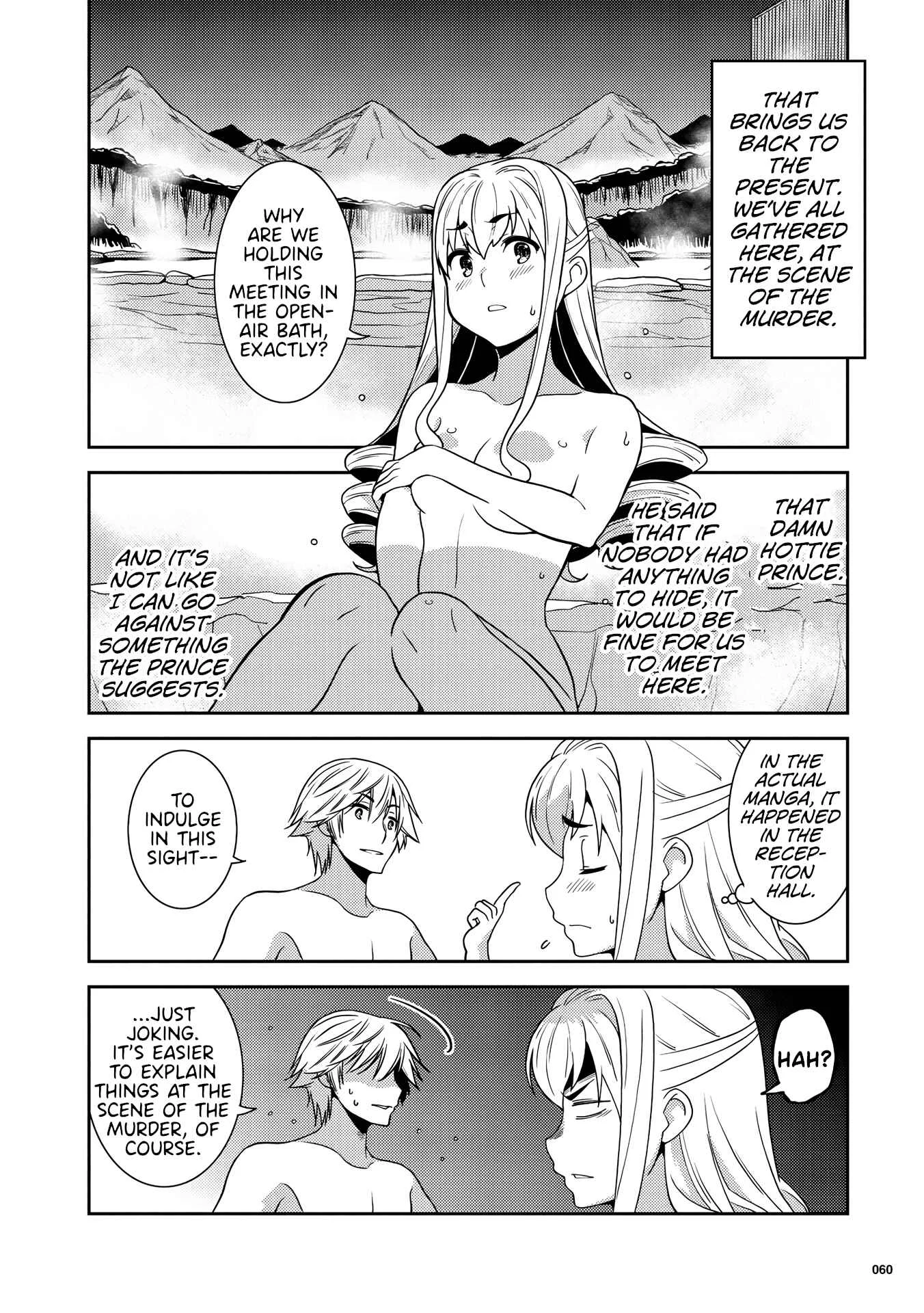 Kotonaru Sekai no Shoujotachi Chapter 3: The Legendary Villainess Hot Spring Murder Case! - Page 6