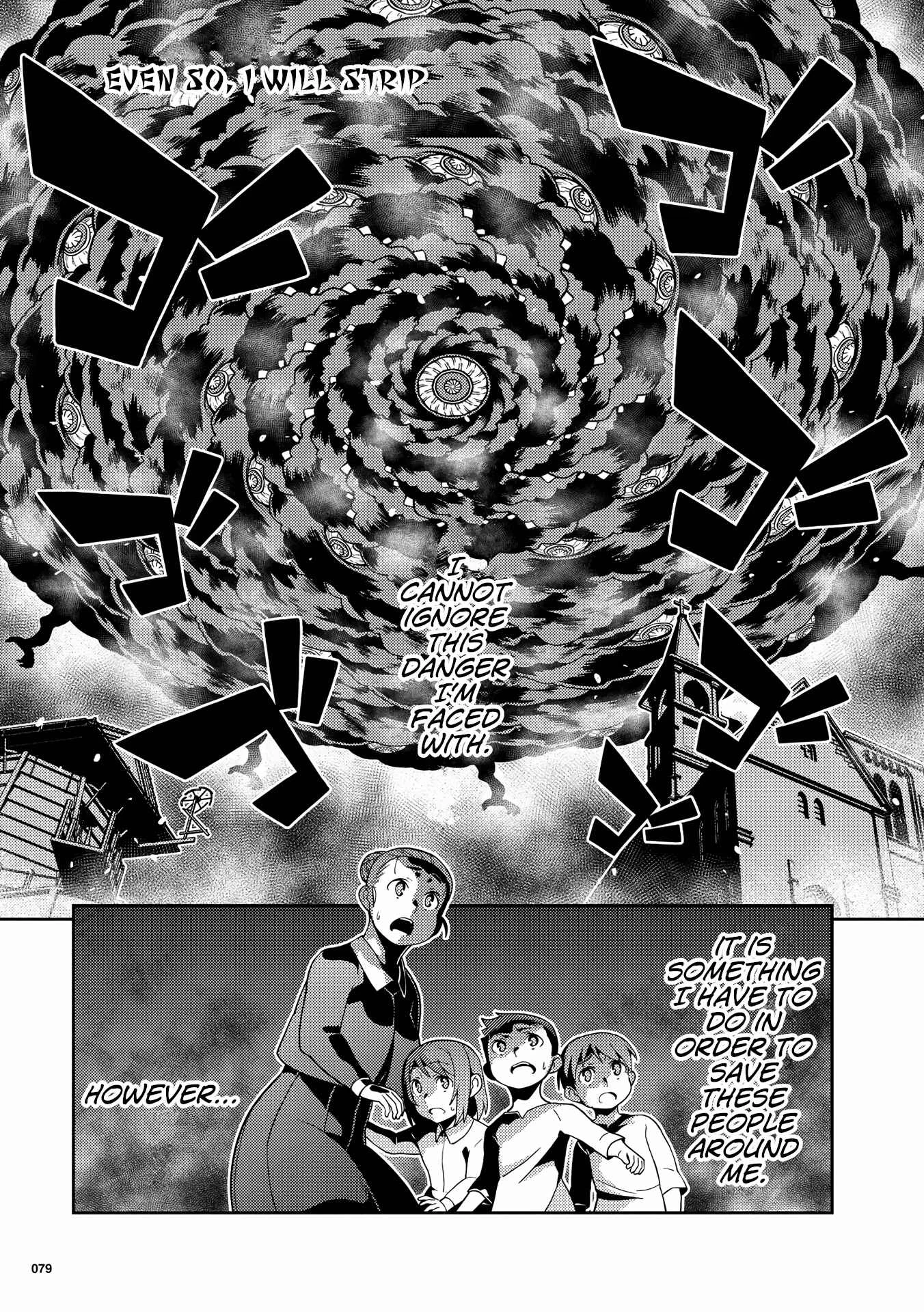 Kotonaru Sekai no Shoujotachi Chapter 4: Even so, I will Strip - Page 1