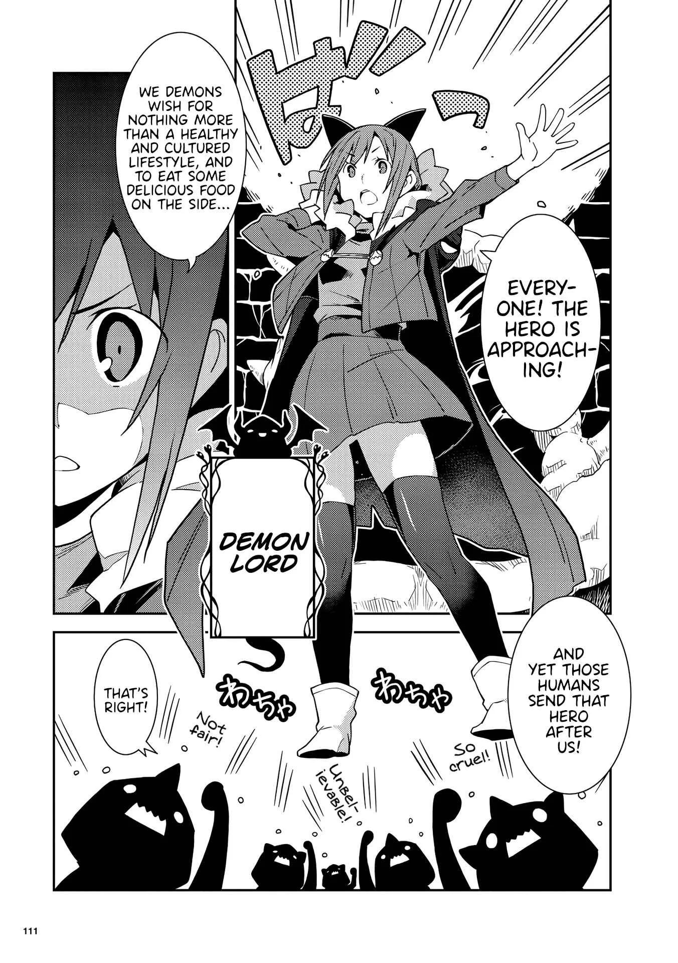 Kotonaru Sekai no Shoujotachi Chapter 5: A Joke by this Demon Lord! - Page 3