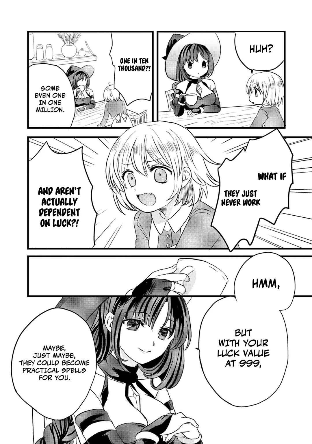 Koun-chi 999 no Watashi, Sokushi Mahou ga Zettai ni Seikou suru no de Sekai Saikyou desu: Mahou-chi 1 de Tsuihousaremashita ga, Kakuritsu Cheat de Moriagaru Chapter 1 - Page 21