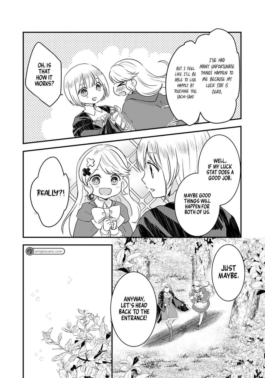 Koun-chi 999 no Watashi, Sokushi Mahou ga Zettai ni Seikou suru no de Sekai Saikyou desu: Mahou-chi 1 de Tsuihousaremashita ga, Kakuritsu Cheat de Moriagaru Chapter 4 - Page 8