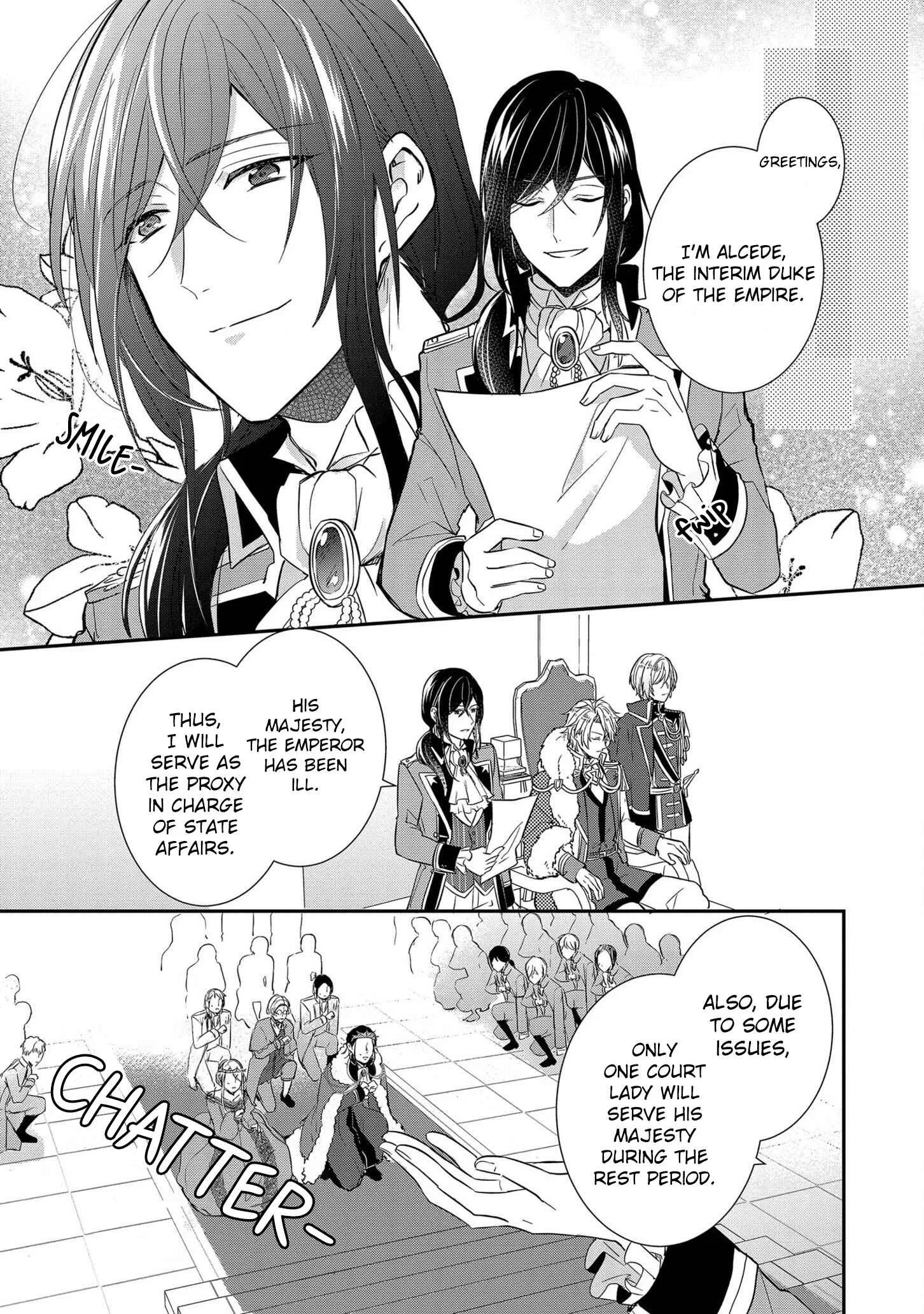 Koutei-tsuki Nyokan wa Hanayome to shite Nozomare-chuu Chapter 1 - Page 14