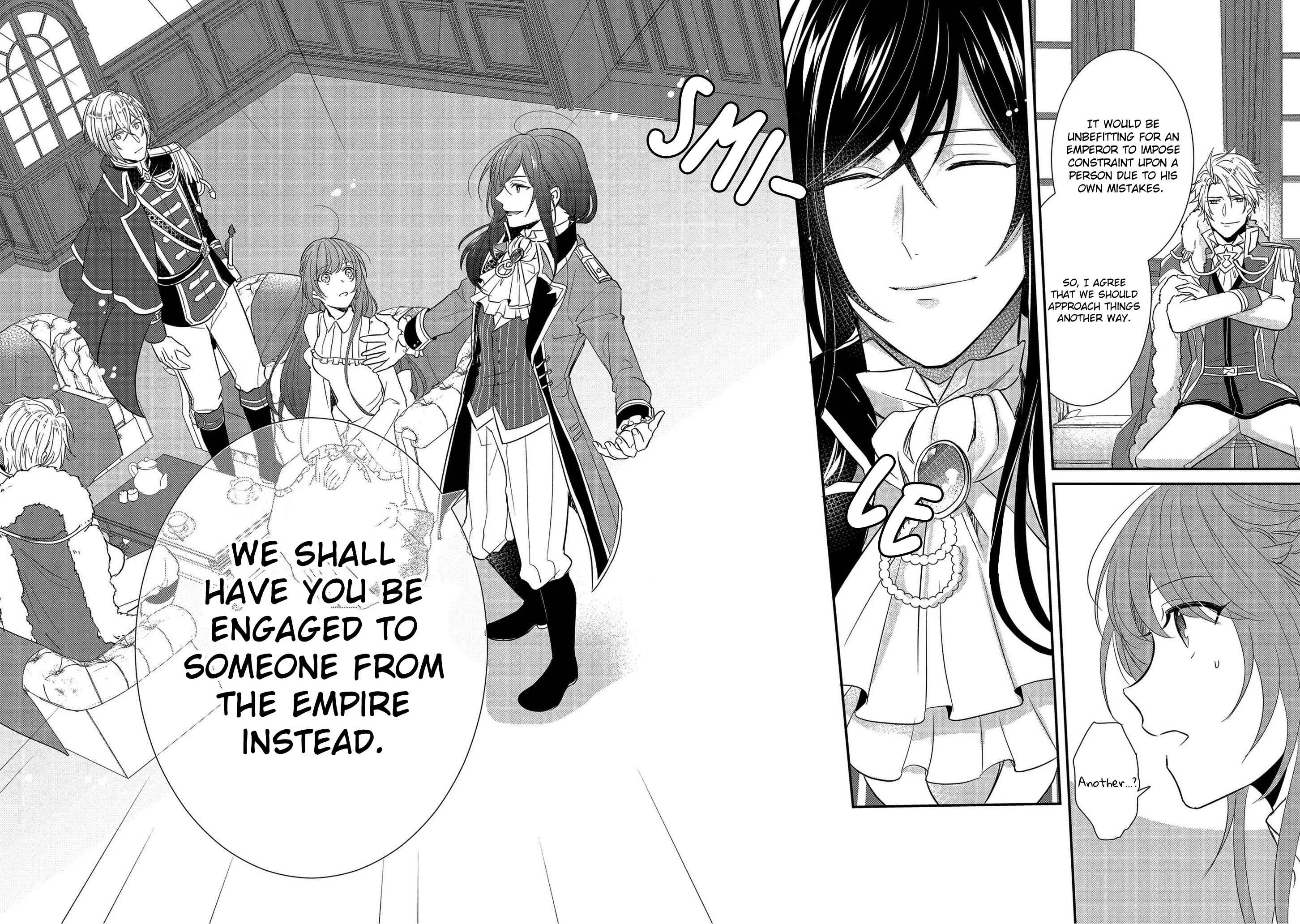 Koutei-tsuki Nyokan wa Hanayome to shite Nozomare-chuu Chapter 1 - Page 43