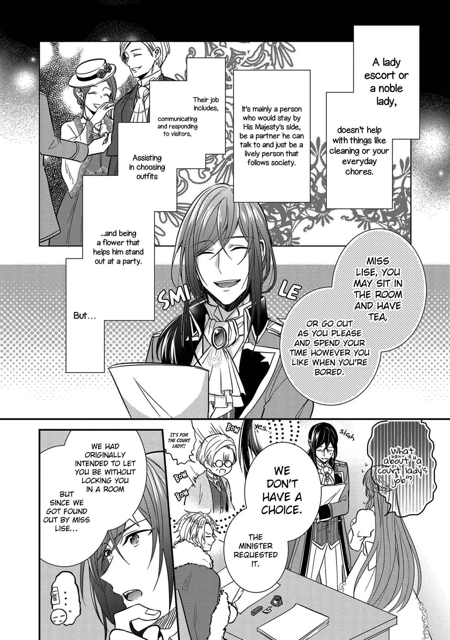 Koutei-tsuki Nyokan wa Hanayome to shite Nozomare-chuu Chapter 3 - Page 8