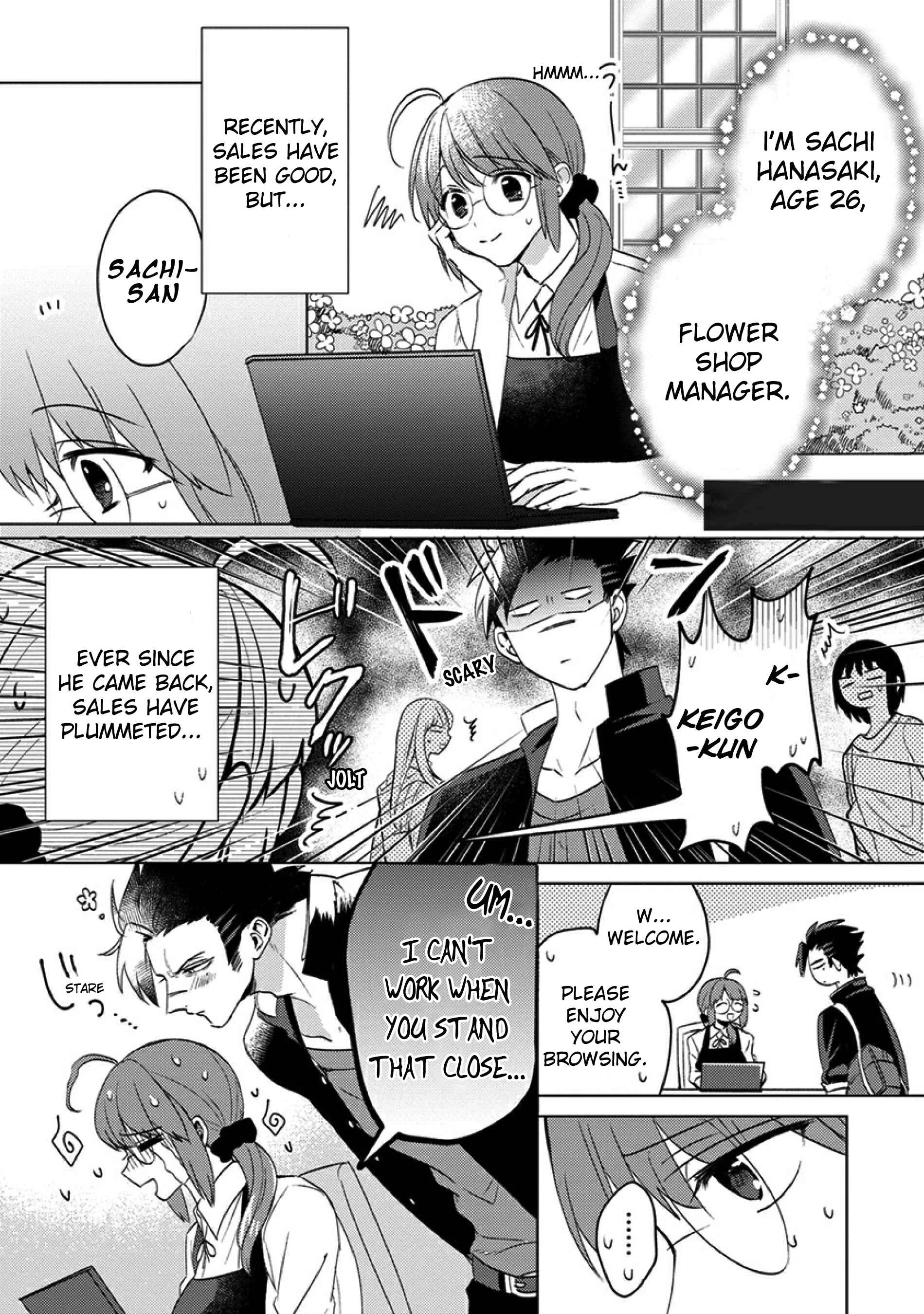 Kowamote Koukousei to Jimiko-san Chapter 2 - Page 1
