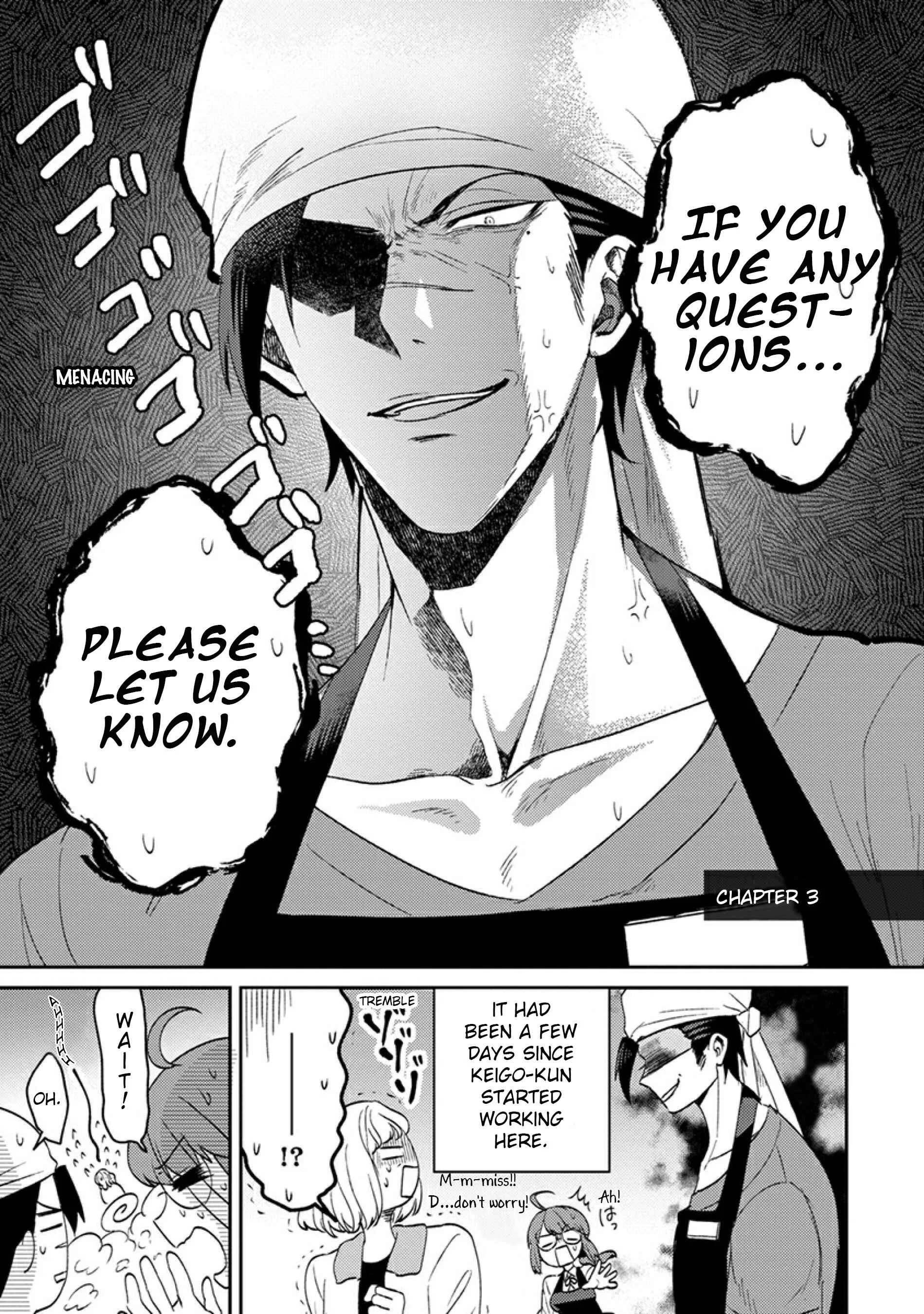 Kowamote Koukousei to Jimiko-san Chapter 3 - Page 1