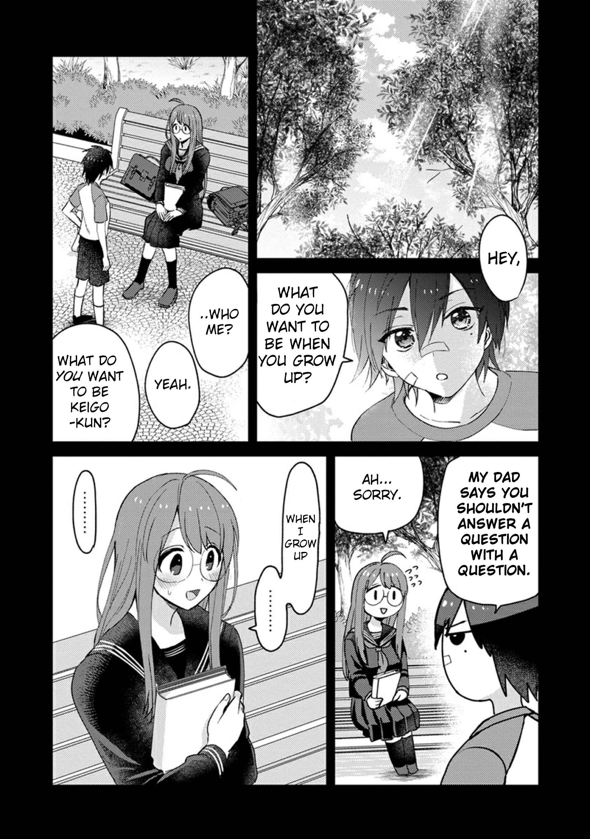Kowamote Koukousei to Jimiko-san Chapter 5 - Page 8