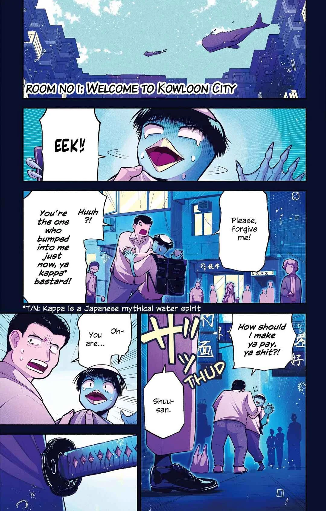 Kowloon-jou de Mou Ichido Chapter 1: Welcome To Kowloon City - Page 1