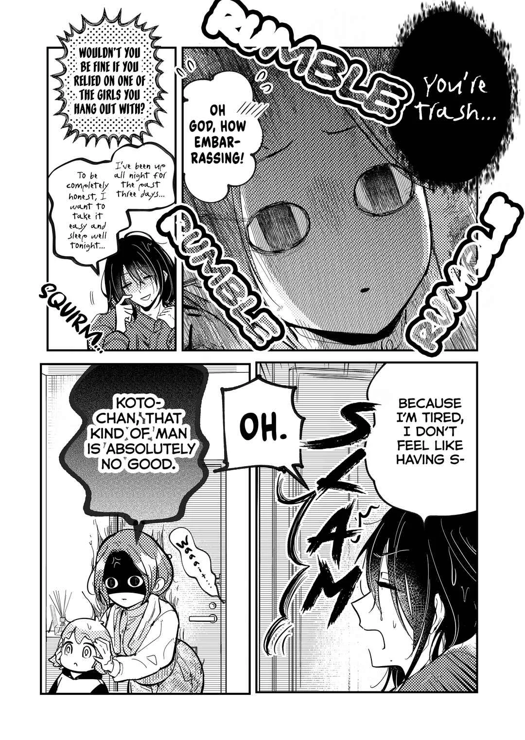 Kozure Batsuichi, Saigo no Koi wa Numa deshita. Chapter 5: Mommy Won't Help Him?  - Page 4