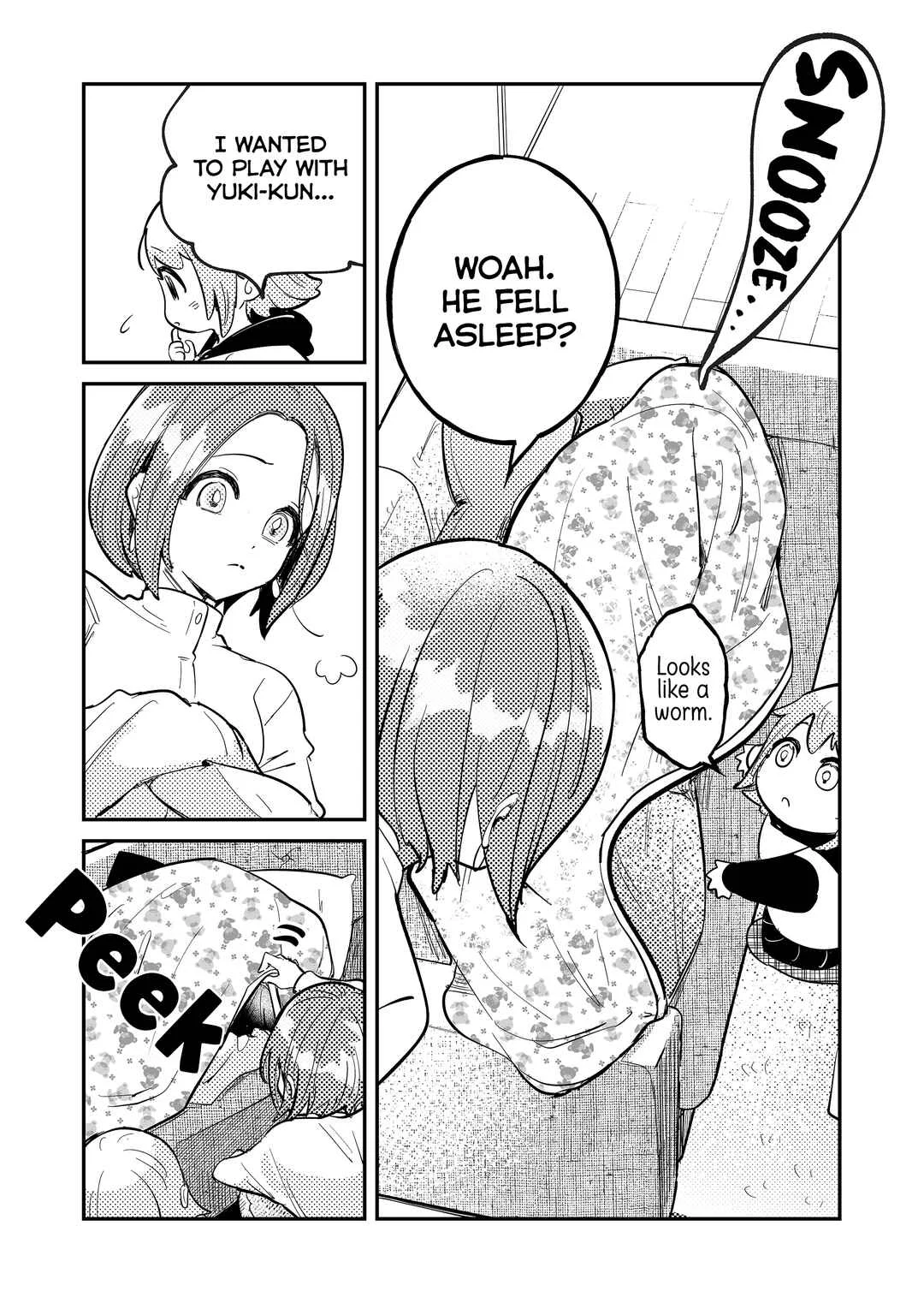 Kozure Batsuichi, Saigo no Koi wa Numa deshita. Chapter 5: Mommy Won't Help Him?  - Page 12