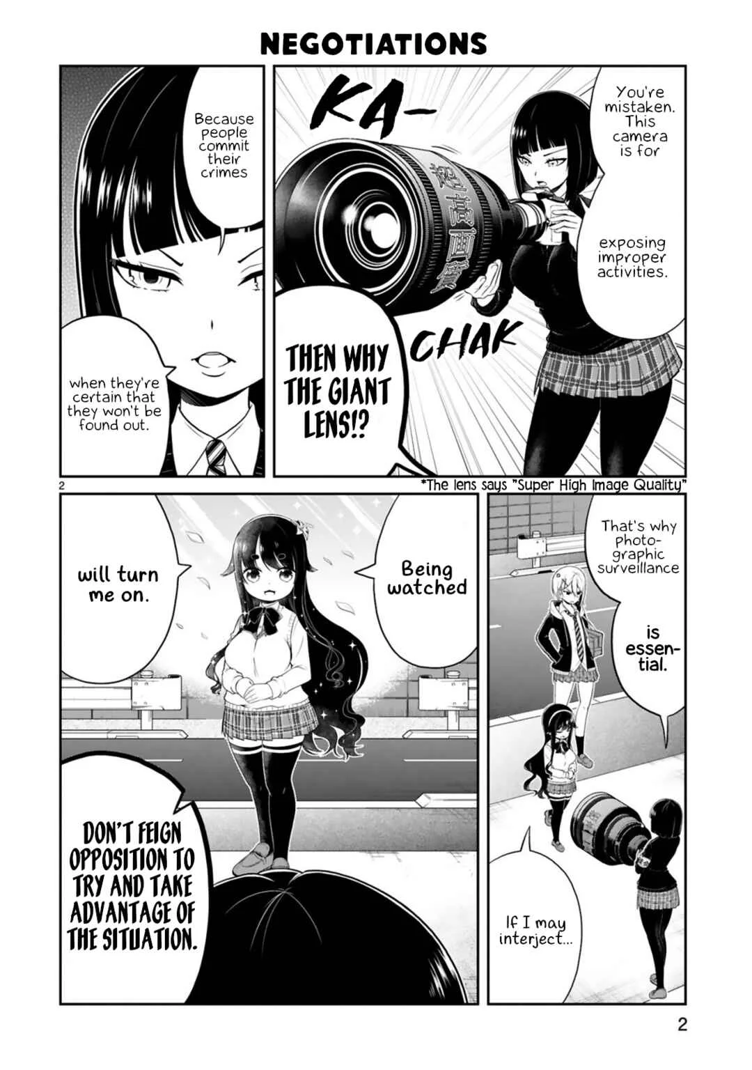 Kuchi ni Dashitemo Yoroshii Desuka? Chapter 3 - Page 2