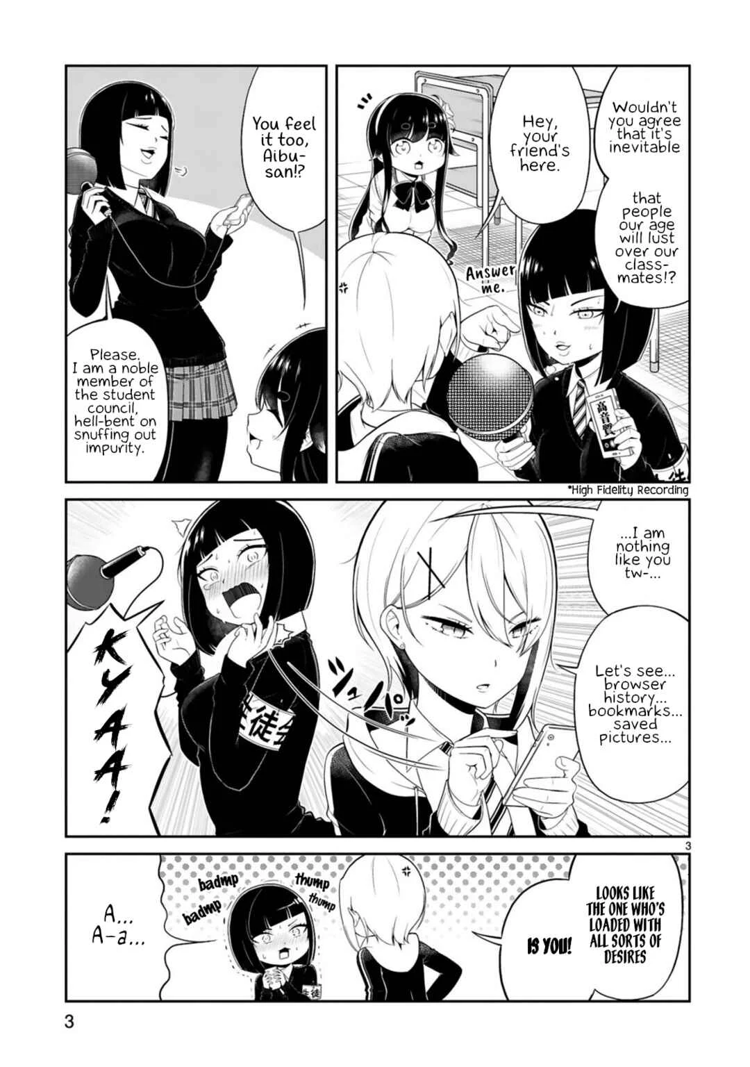 Kuchi ni Dashitemo Yoroshii Desuka? Chapter 4 - Page 3