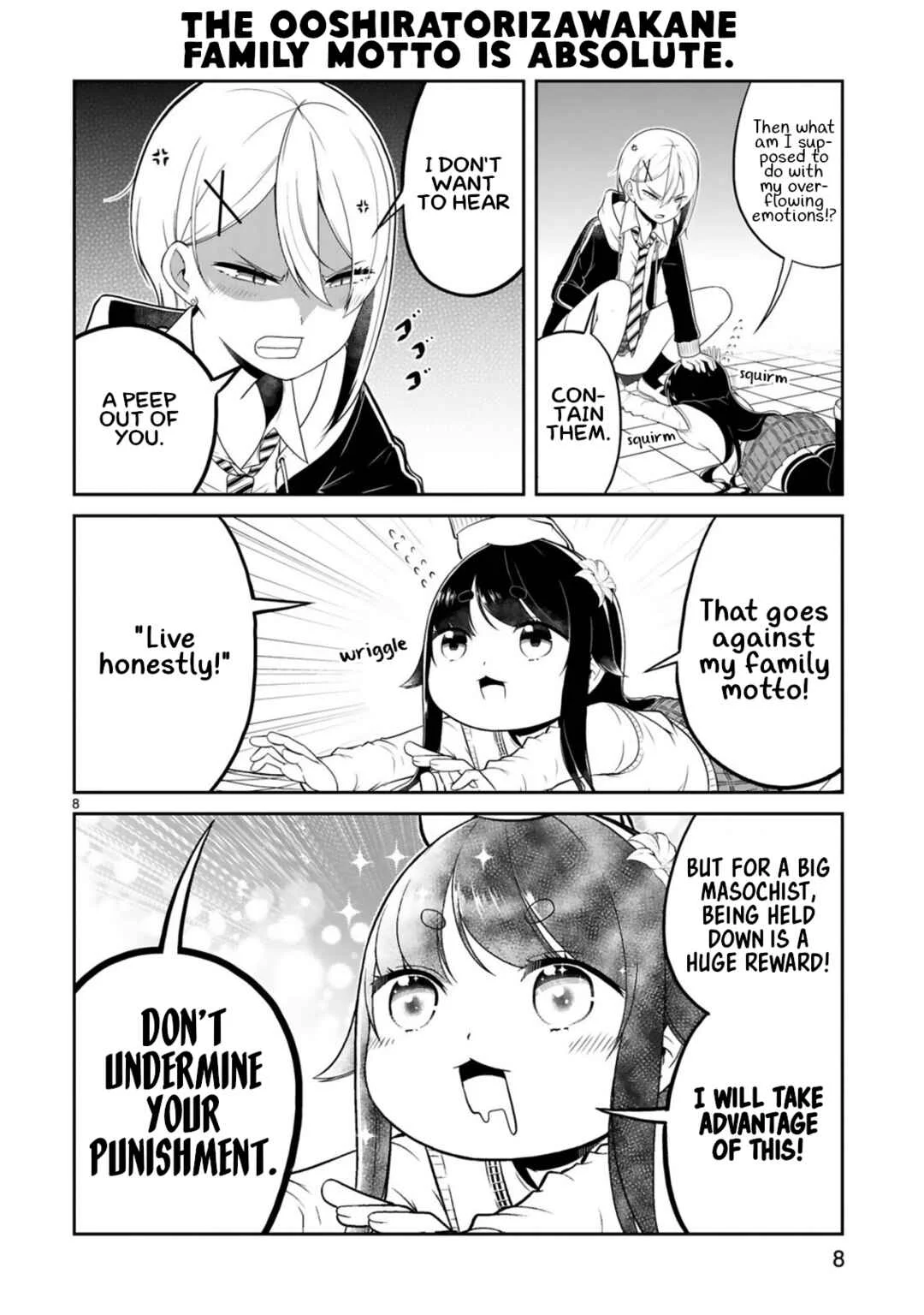 Kuchi ni Dashitemo Yoroshii Desuka? Chapter 4 - Page 8