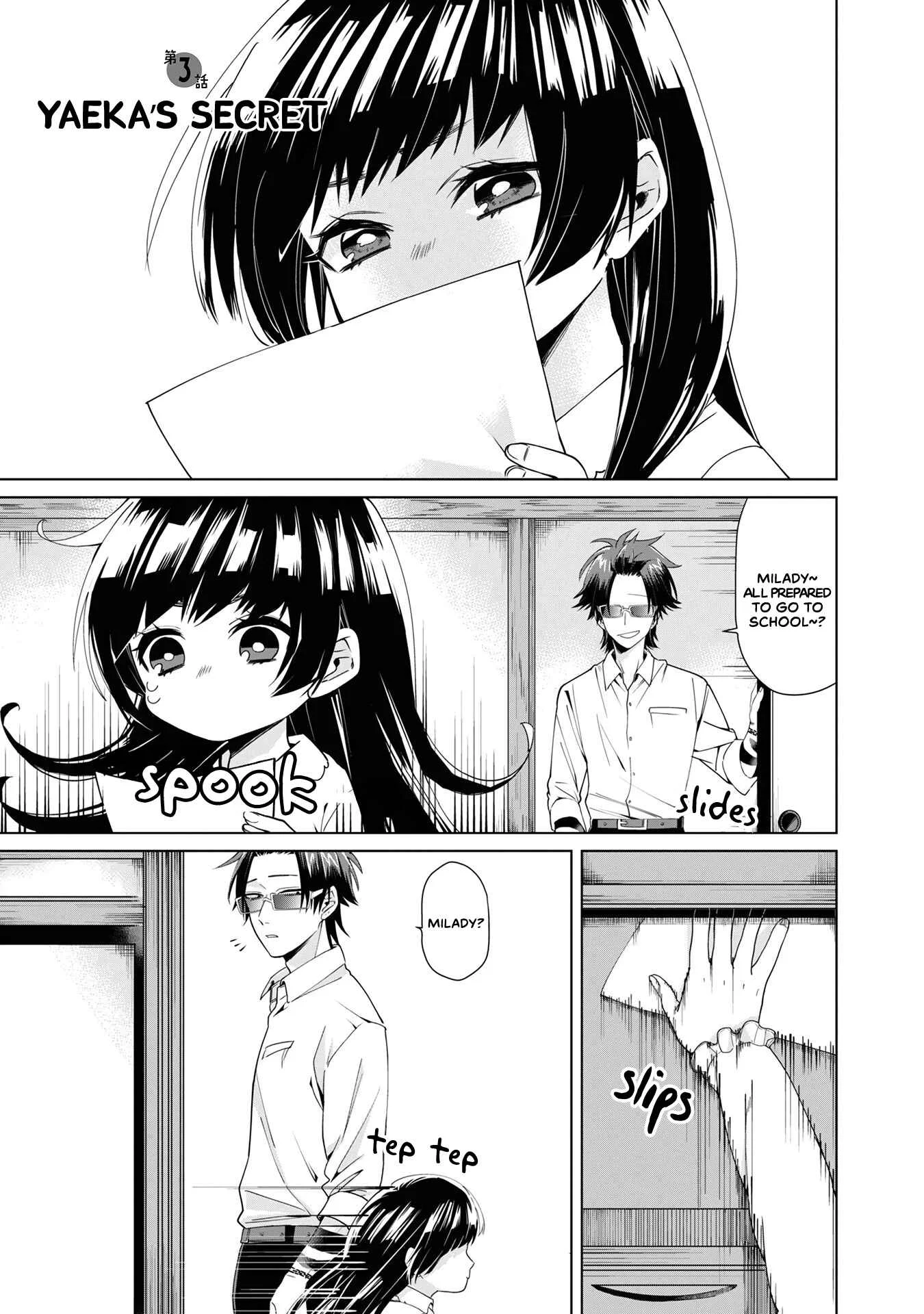 Kumichou Musume to Sewa-gakari Chapter 3: Yaeka’s Secret - Page 1