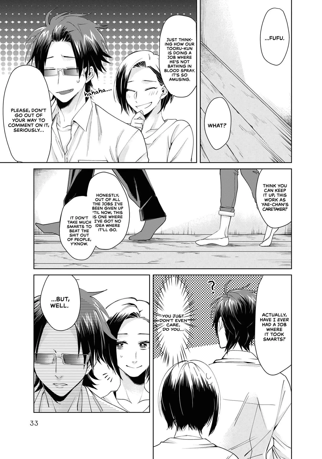 Kumichou Musume to Sewa-gakari Chapter 3: Yaeka’s Secret - Page 7