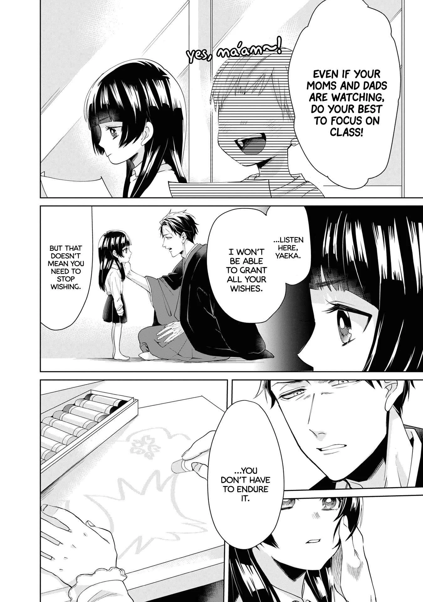 Kumichou Musume to Sewa-gakari Chapter 4: Parents’ Participation Day. - Page 6