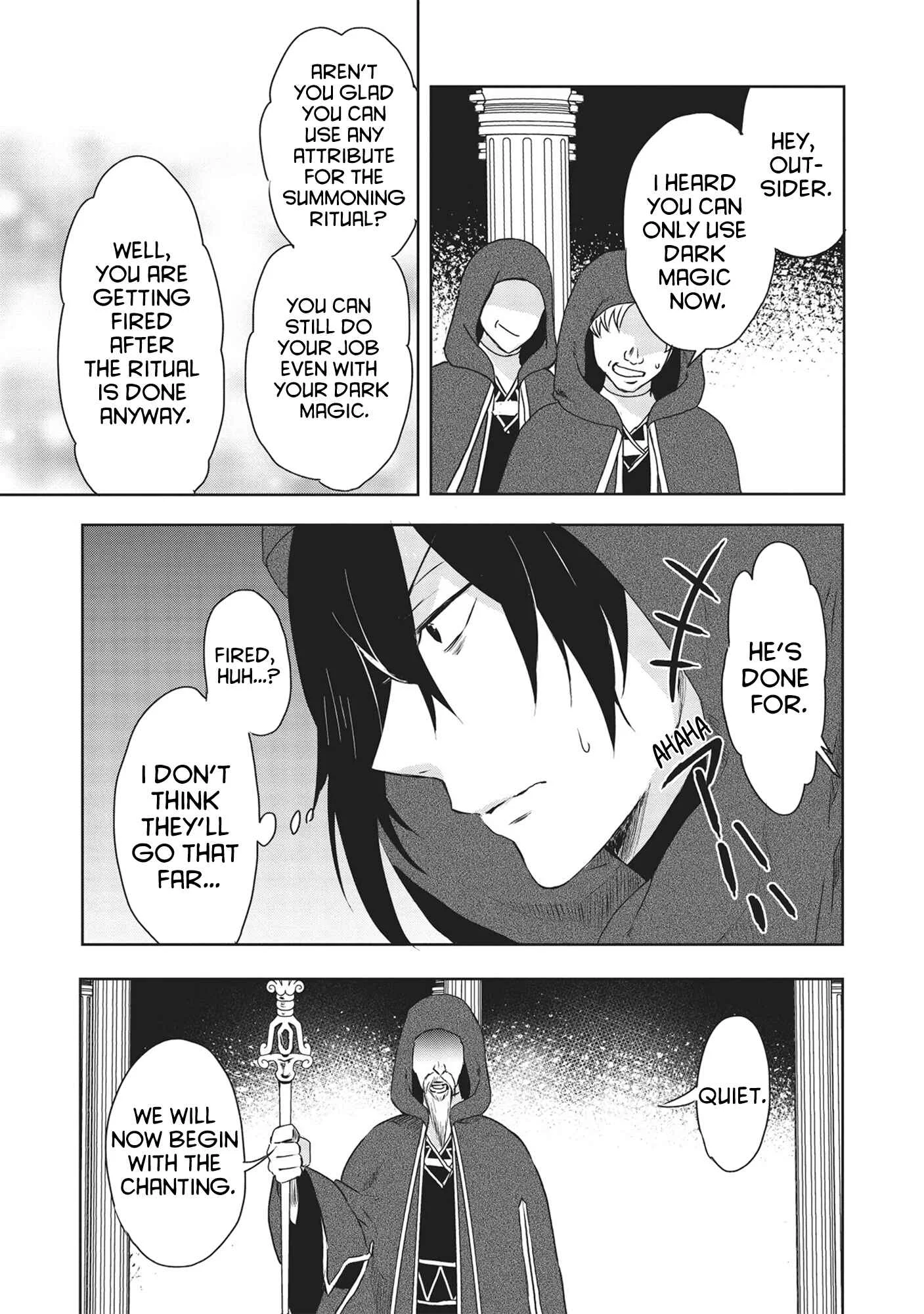 Kuro no Kenja wa Kage wo Oru Chapter 1: Chapter 1 - Page 21