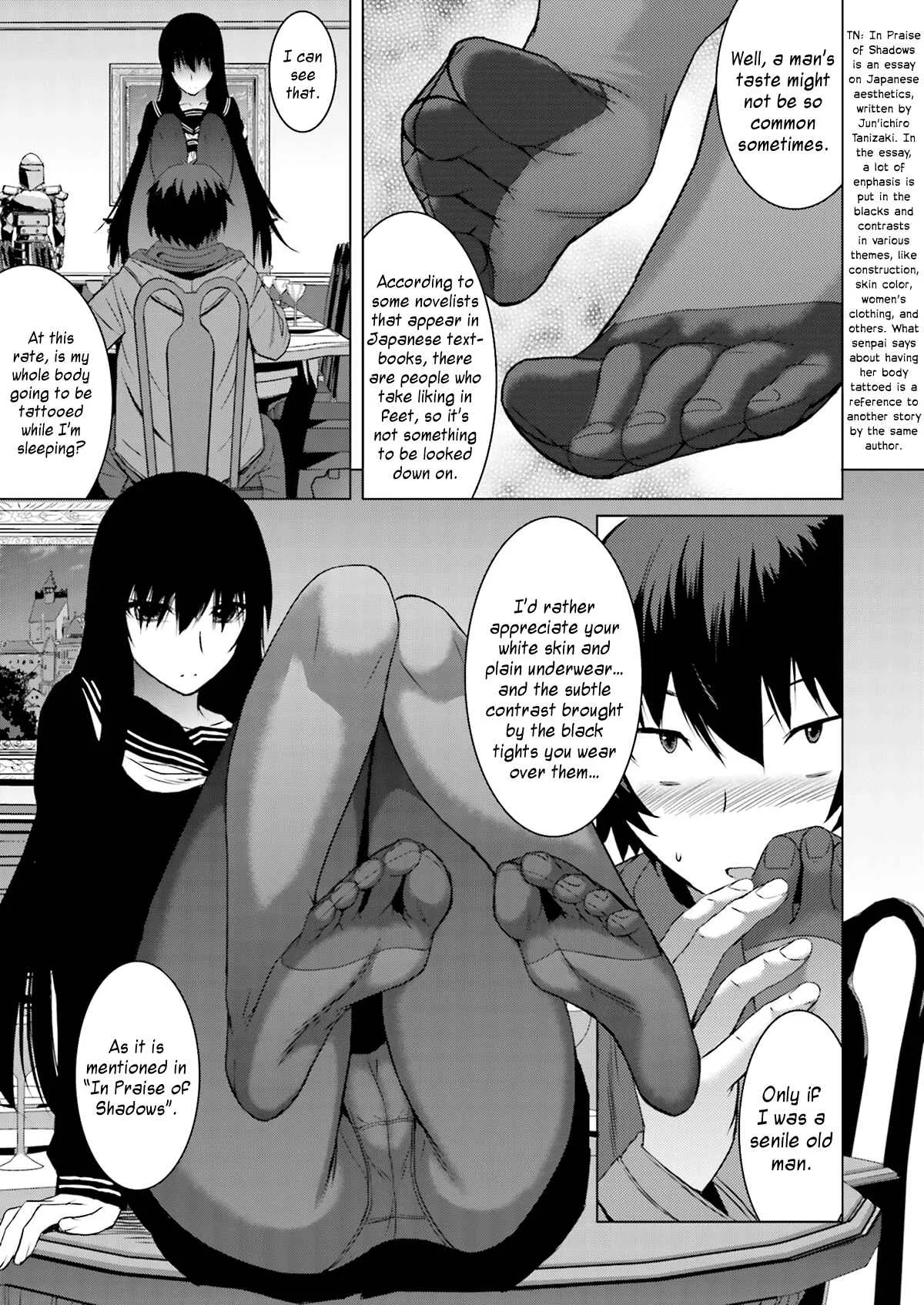 Kuro-senpai to Kuroyashiki no Yami ni Mayowanai Chapter 2 - Page 17