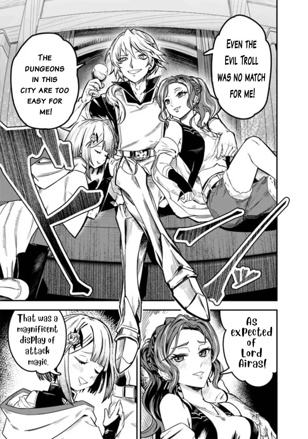 Kuroneko no Kenshi: Black na Party o Yametara S-kyuu Boukensha ni Scout Saremashita. Imasara "Modotte kite" to Iwaretemo "Mousoi" desu Chapter 1 - Page 11