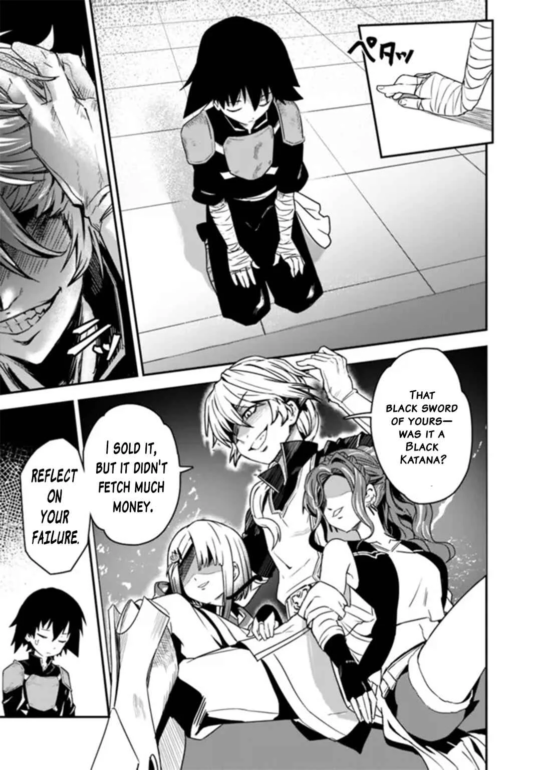 Kuroneko no Kenshi: Black na Party o Yametara S-kyuu Boukensha ni Scout Saremashita. Imasara "Modotte kite" to Iwaretemo "Mousoi" desu Chapter 1 - Page 13