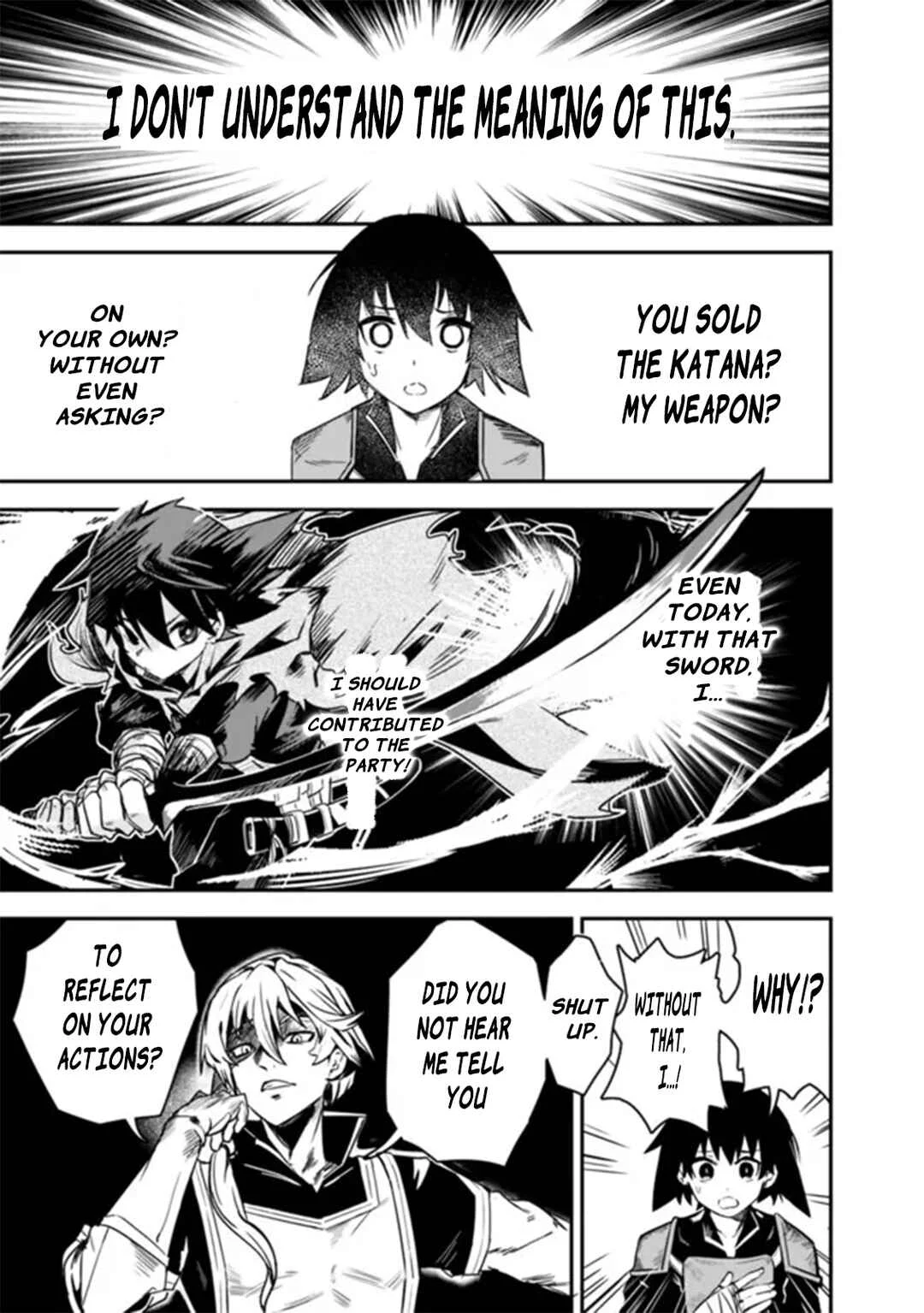 Kuroneko no Kenshi: Black na Party o Yametara S-kyuu Boukensha ni Scout Saremashita. Imasara "Modotte kite" to Iwaretemo "Mousoi" desu Chapter 1 - Page 15