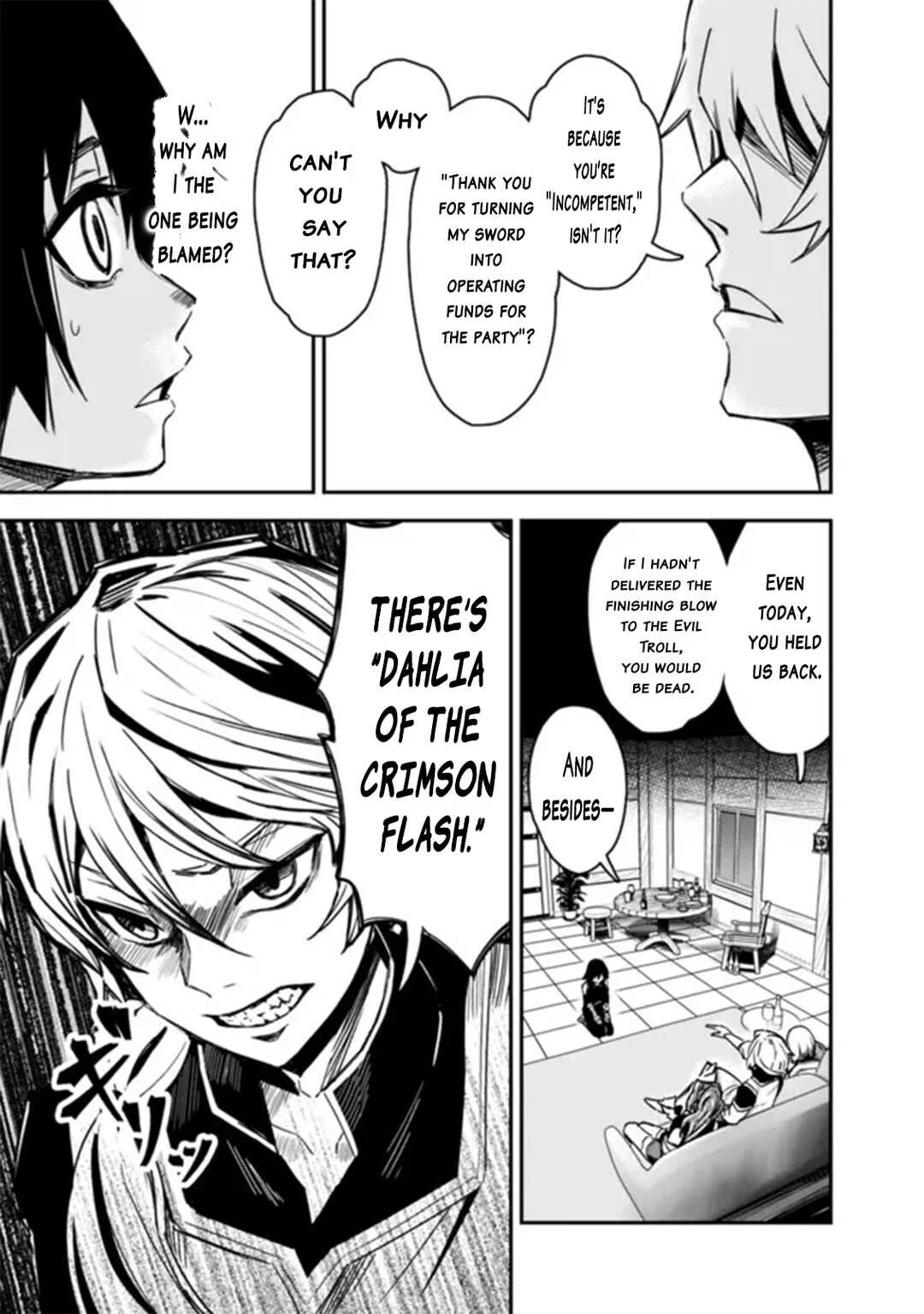 Kuroneko no Kenshi: Black na Party o Yametara S-kyuu Boukensha ni Scout Saremashita. Imasara "Modotte kite" to Iwaretemo "Mousoi" desu Chapter 1 - Page 21