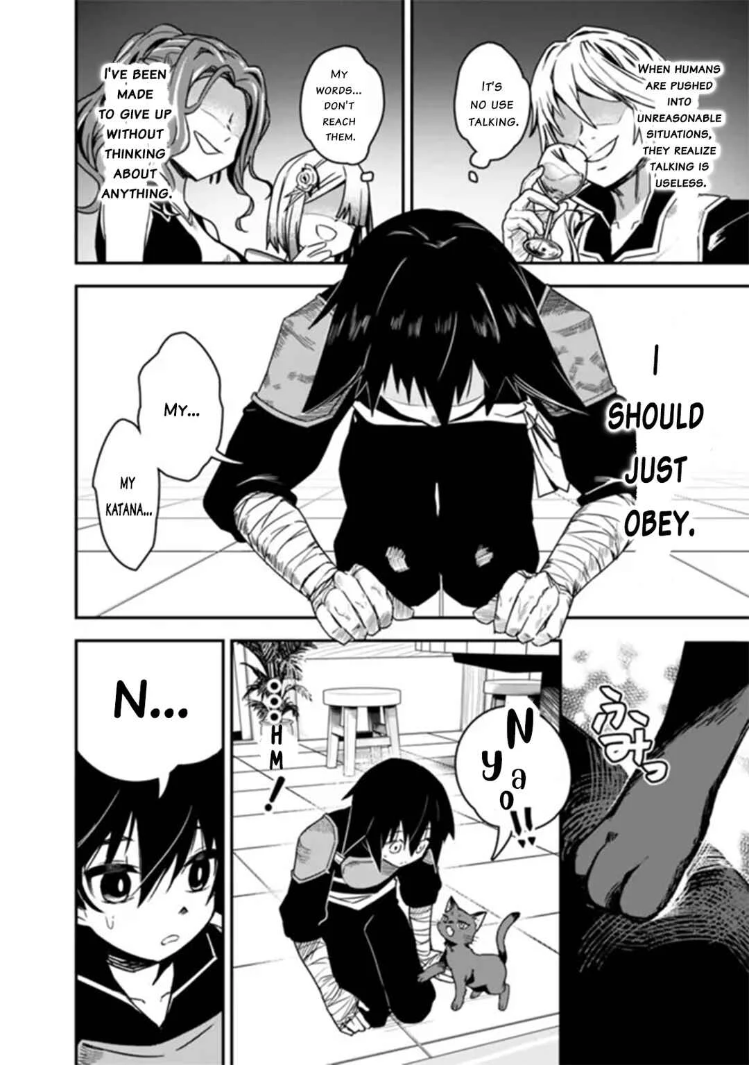 Kuroneko no Kenshi: Black na Party o Yametara S-kyuu Boukensha ni Scout Saremashita. Imasara "Modotte kite" to Iwaretemo "Mousoi" desu Chapter 1 - Page 26