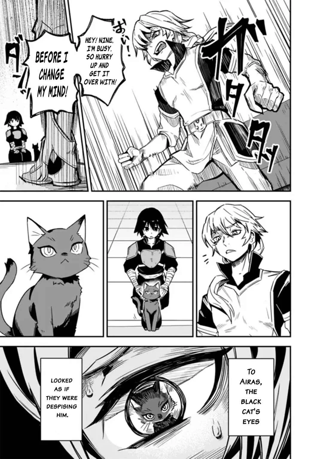 Kuroneko no Kenshi: Black na Party o Yametara S-kyuu Boukensha ni Scout Saremashita. Imasara "Modotte kite" to Iwaretemo "Mousoi" desu Chapter 1 - Page 27