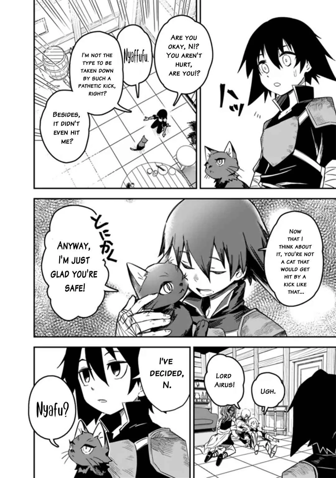 Kuroneko no Kenshi: Black na Party o Yametara S-kyuu Boukensha ni Scout Saremashita. Imasara "Modotte kite" to Iwaretemo "Mousoi" desu Chapter 1 - Page 36