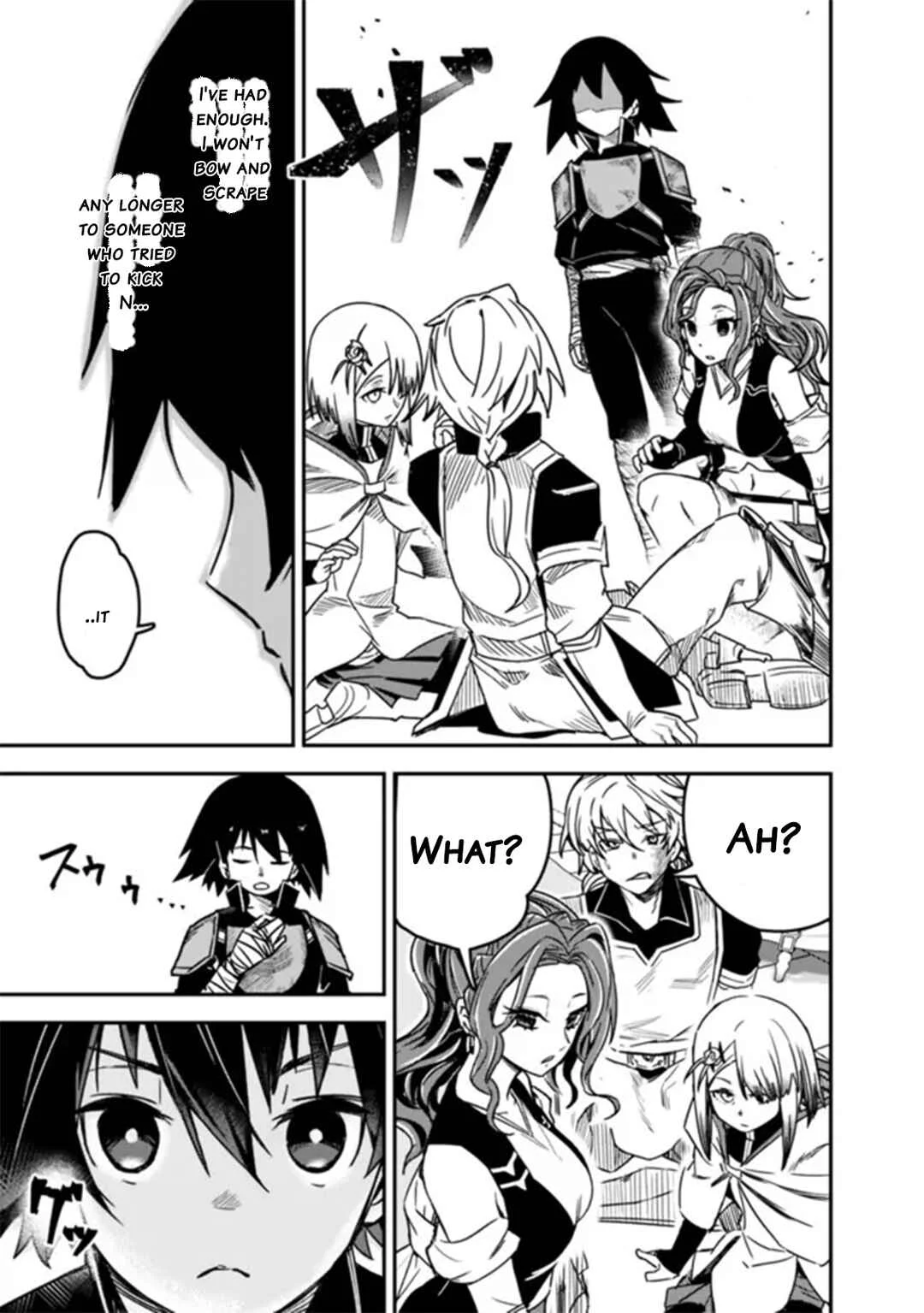Kuroneko no Kenshi: Black na Party o Yametara S-kyuu Boukensha ni Scout Saremashita. Imasara "Modotte kite" to Iwaretemo "Mousoi" desu Chapter 1 - Page 37