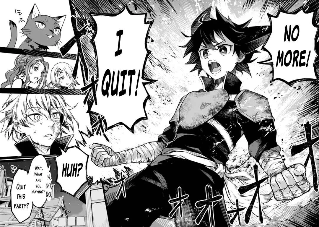 Kuroneko no Kenshi: Black na Party o Yametara S-kyuu Boukensha ni Scout Saremashita. Imasara "Modotte kite" to Iwaretemo "Mousoi" desu Chapter 1 - Page 38