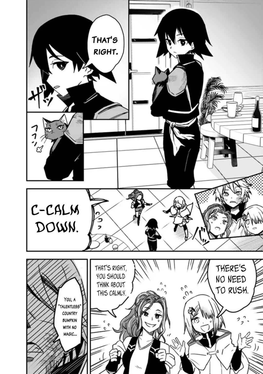 Kuroneko no Kenshi: Black na Party o Yametara S-kyuu Boukensha ni Scout Saremashita. Imasara "Modotte kite" to Iwaretemo "Mousoi" desu Chapter 1 - Page 39