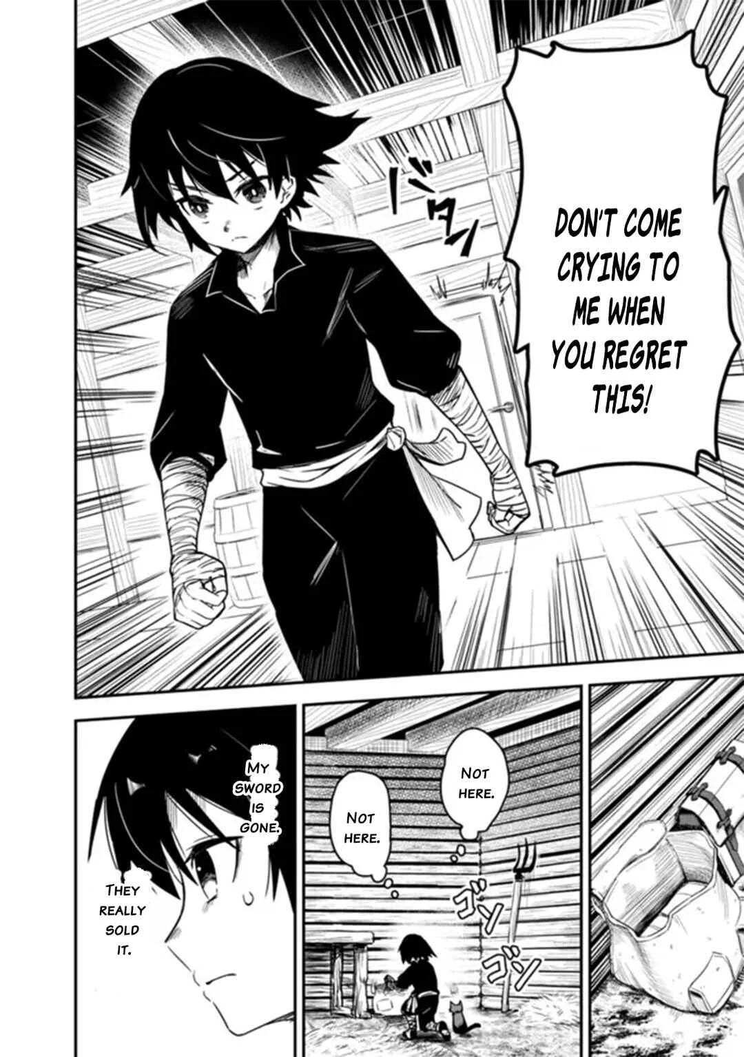 Kuroneko no Kenshi: Black na Party o Yametara S-kyuu Boukensha ni Scout Saremashita. Imasara "Modotte kite" to Iwaretemo "Mousoi" desu Chapter 1 - Page 45