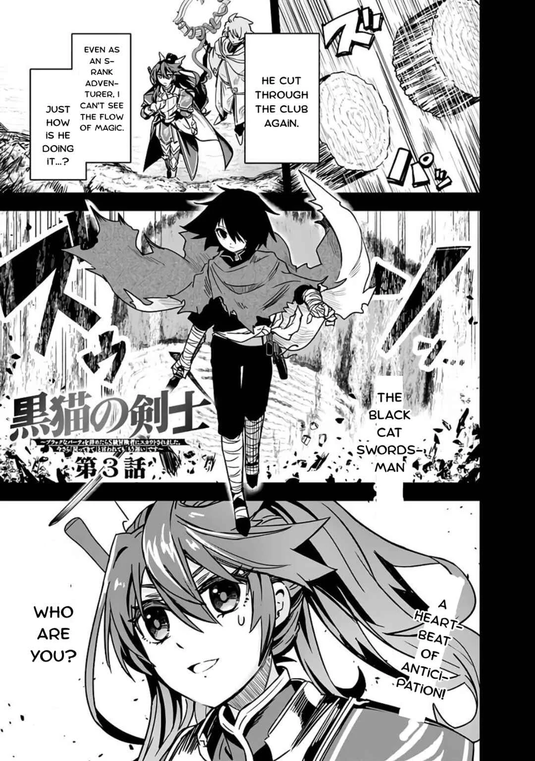 Kuroneko no Kenshi: Black na Party o Yametara S-kyuu Boukensha ni Scout Saremashita. Imasara "Modotte kite" to Iwaretemo "Mousoi" desu Chapter 3: A Heartbeat Of Anticipation - Page 1