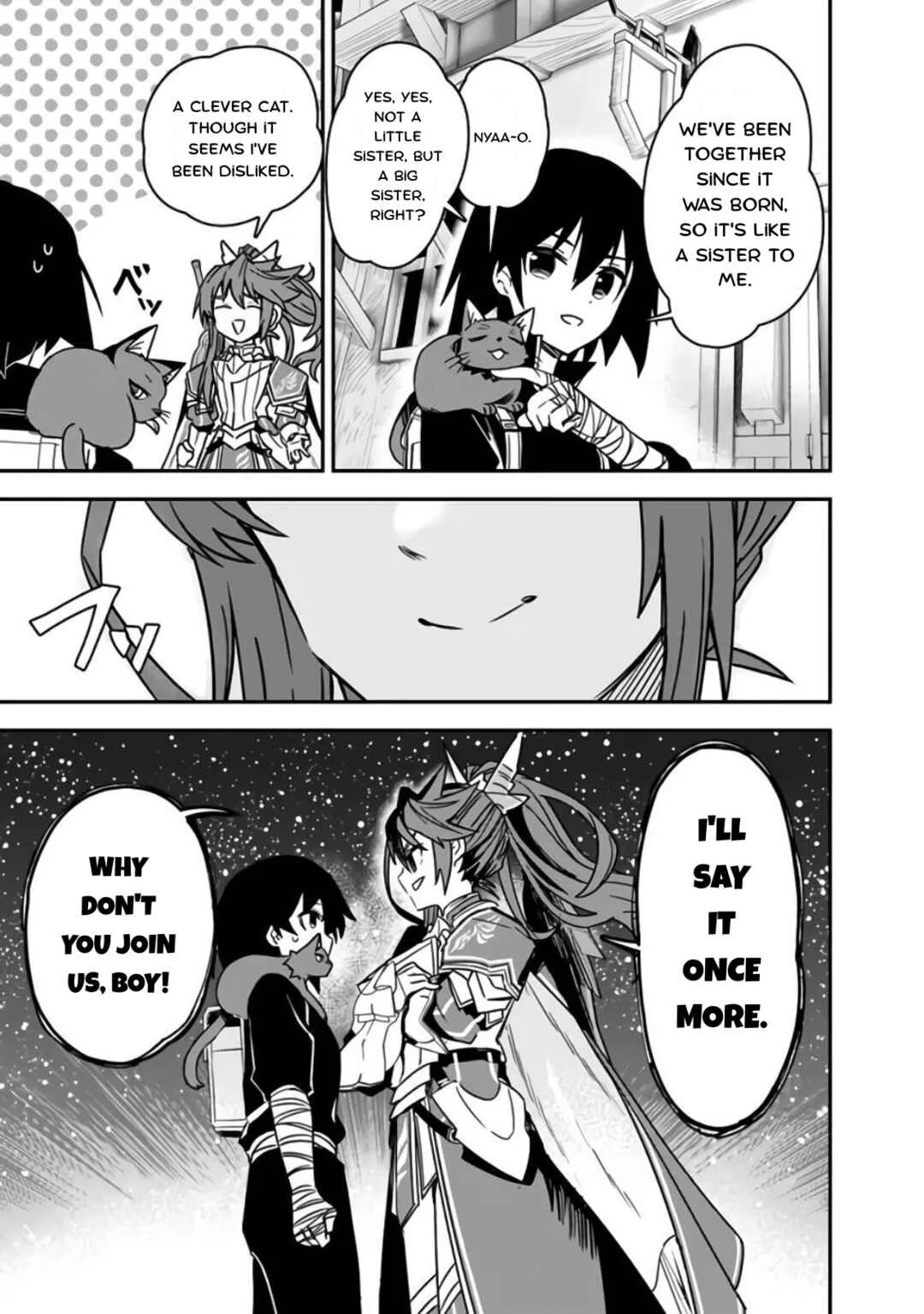 Kuroneko no Kenshi: Black na Party o Yametara S-kyuu Boukensha ni Scout Saremashita. Imasara "Modotte kite" to Iwaretemo "Mousoi" desu Chapter 3: A Heartbeat Of Anticipation - Page 11