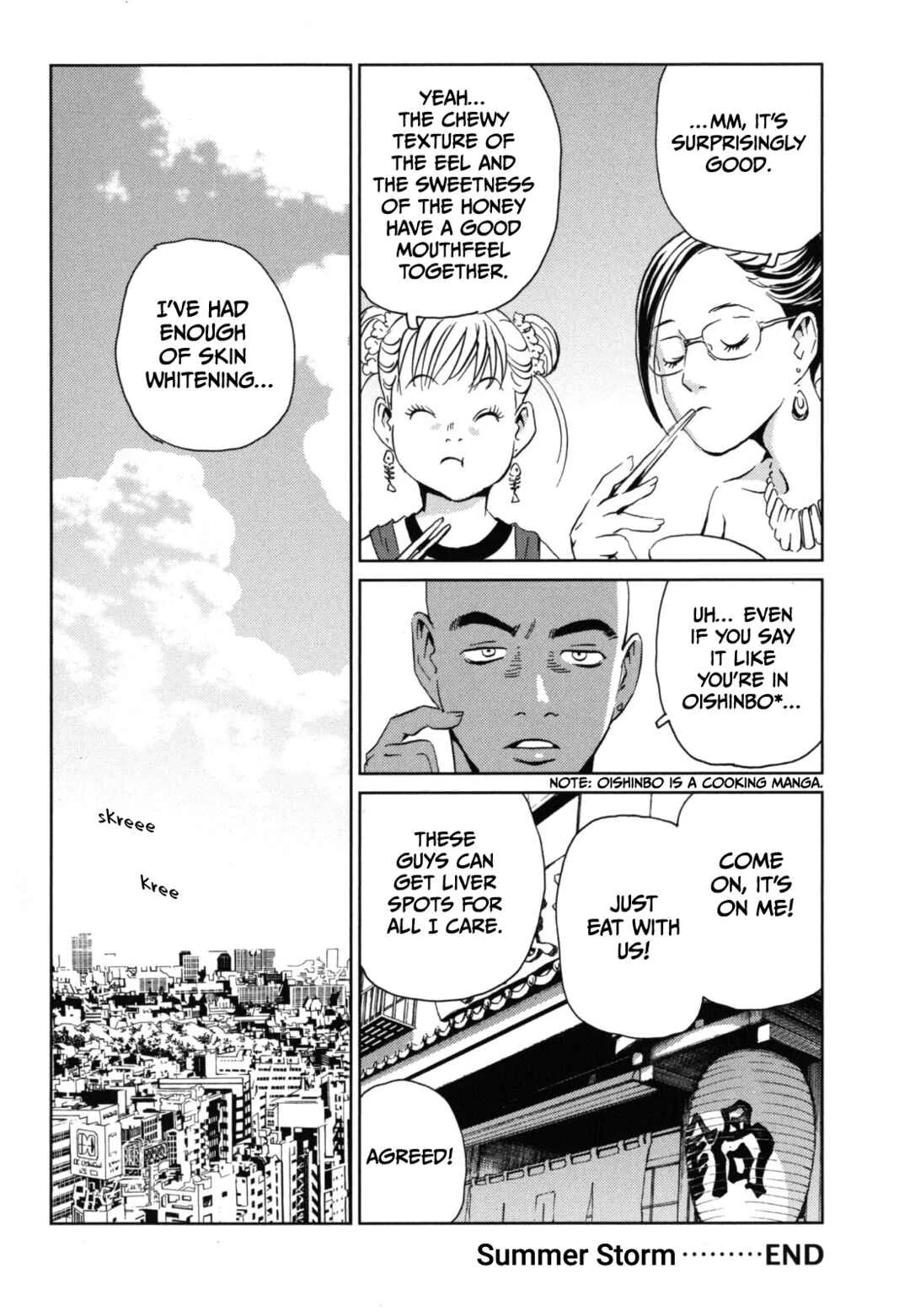 Kurosagi Shitai Takuhaibin Chapter 4: Summer Storm - Page 37