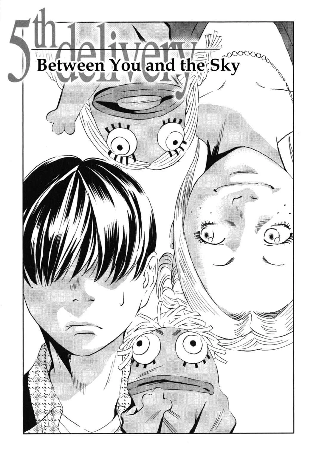 Kurosagi Shitai Takuhaibin Chapter 5: Between You and the Sky - Page 1